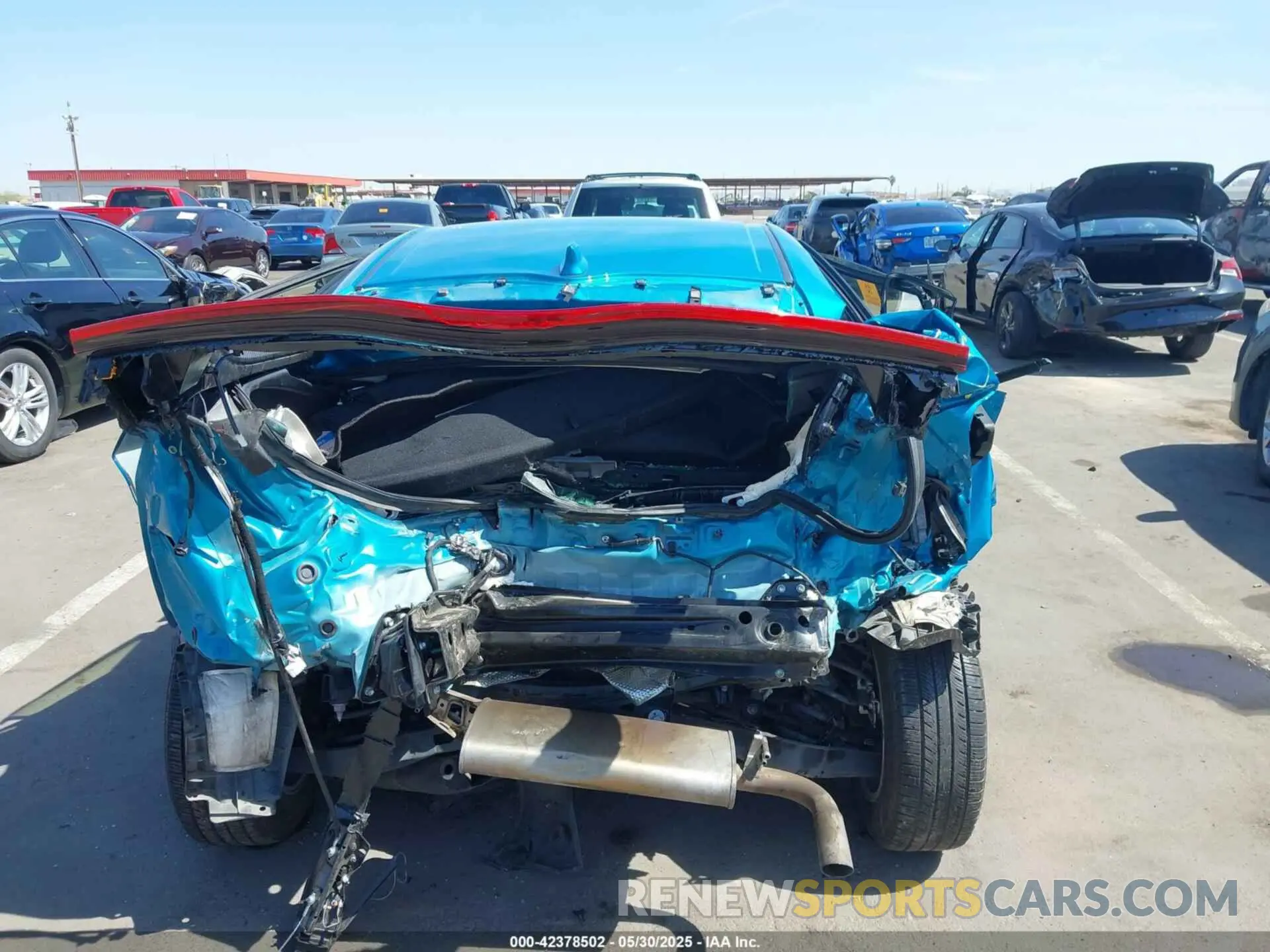 6 Photograph of a damaged car JTDKAMFP7N3205631 TOYOTA PRIUS PRIME 2022