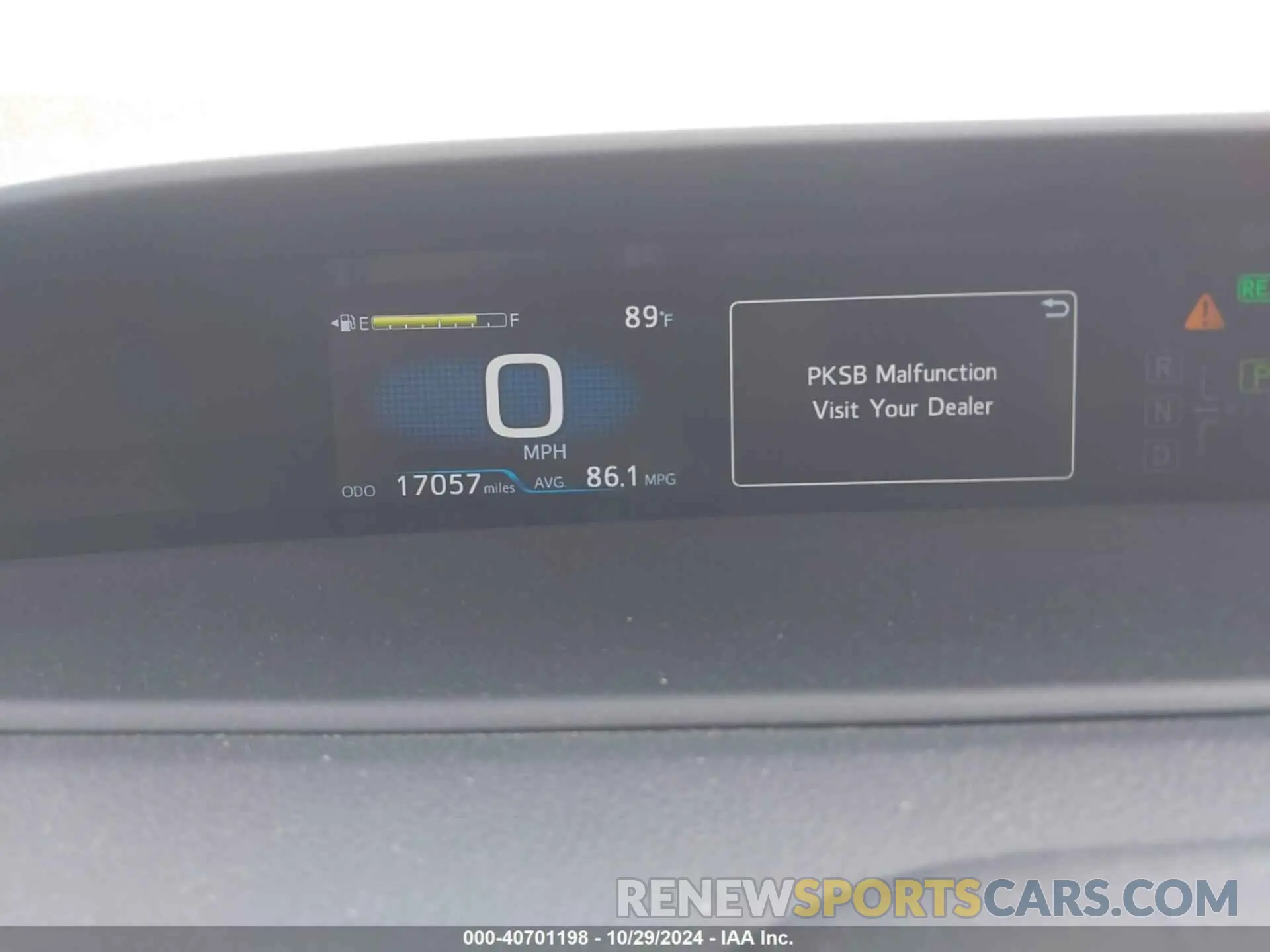 7 Photograph of a damaged car JTDKAMFP7N3224843 TOYOTA PRIUS PRIME 2022