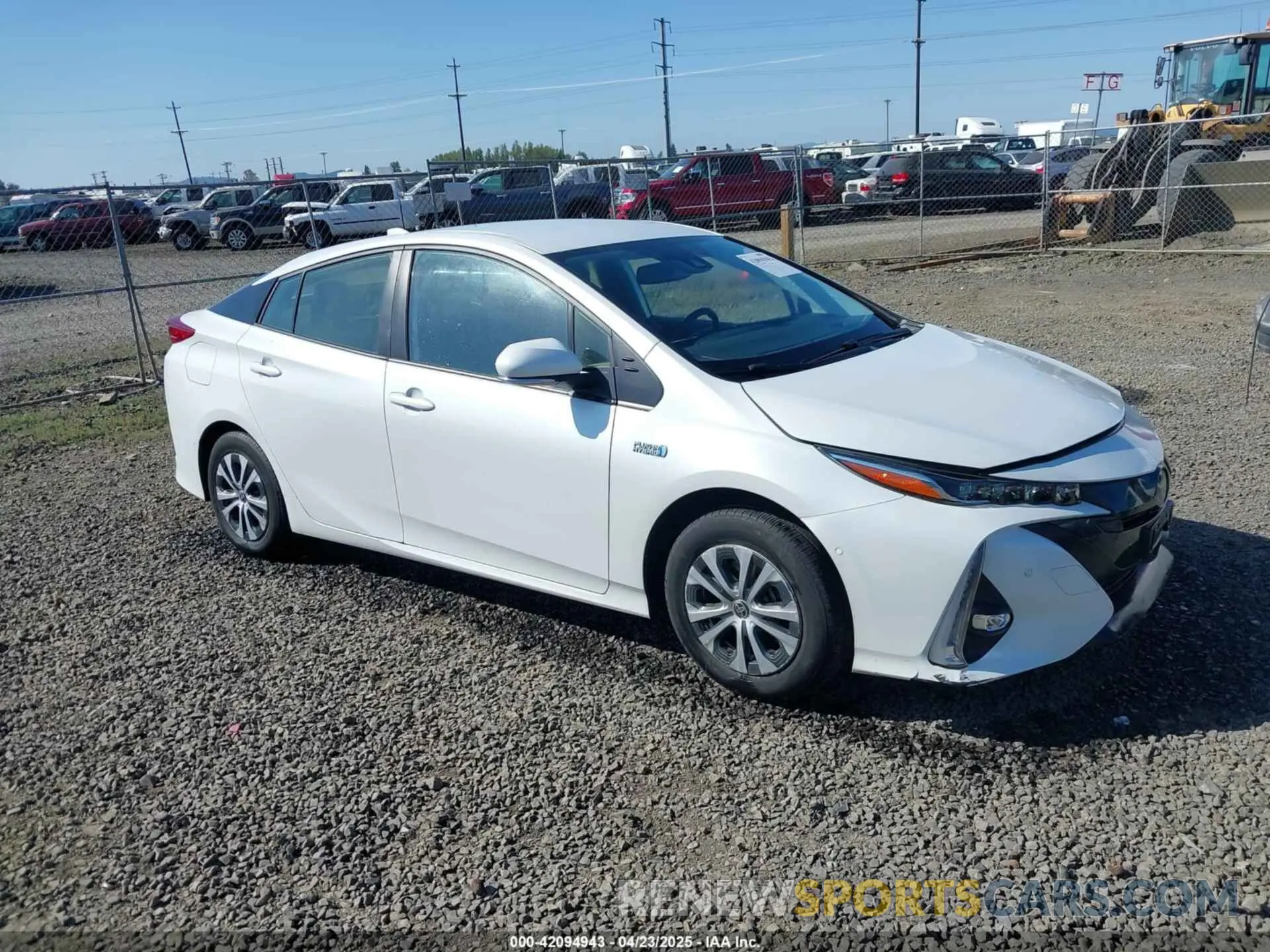 1 Photograph of a damaged car JTDKAMFP8N3198379 TOYOTA PRIUS PRIME 2022