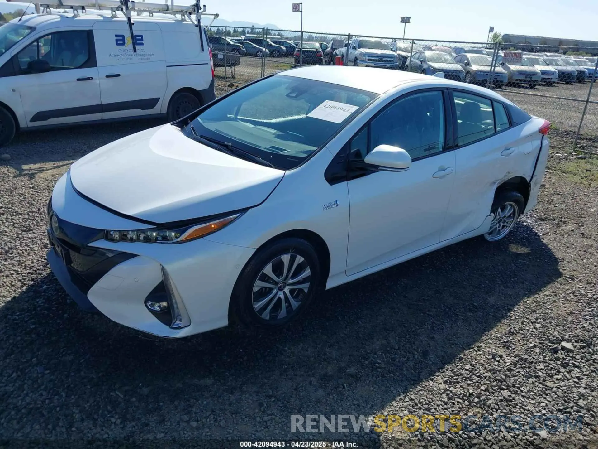 2 Photograph of a damaged car JTDKAMFP8N3198379 TOYOTA PRIUS PRIME 2022
