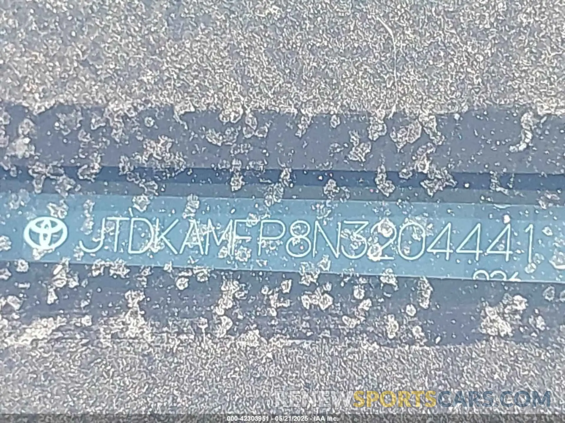 9 Photograph of a damaged car JTDKAMFP8N3204441 TOYOTA PRIUS PRIME 2022