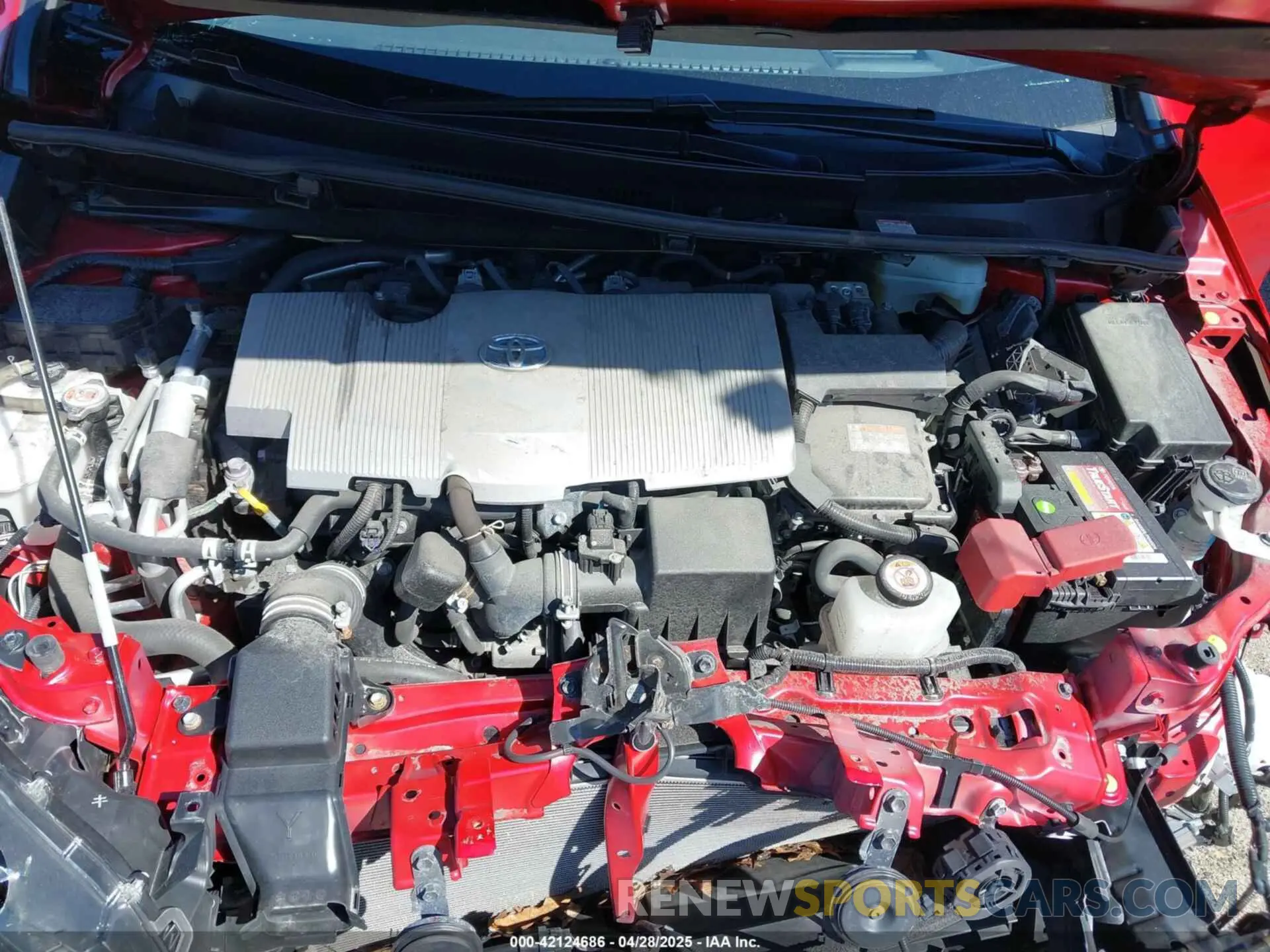 10 Photograph of a damaged car JTDKAMFP8N3212636 TOYOTA PRIUS PRIME 2022