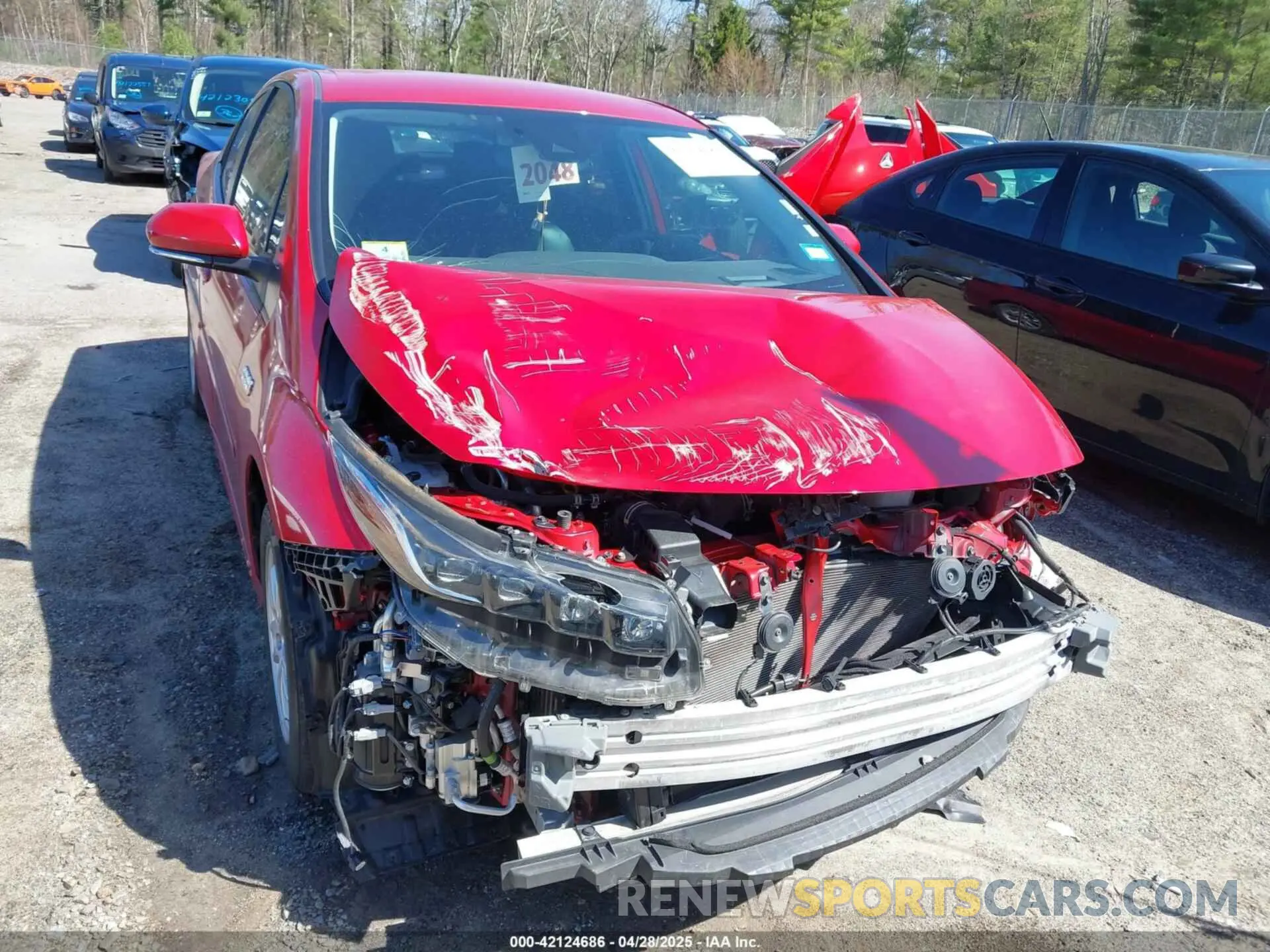 6 Photograph of a damaged car JTDKAMFP8N3212636 TOYOTA PRIUS PRIME 2022