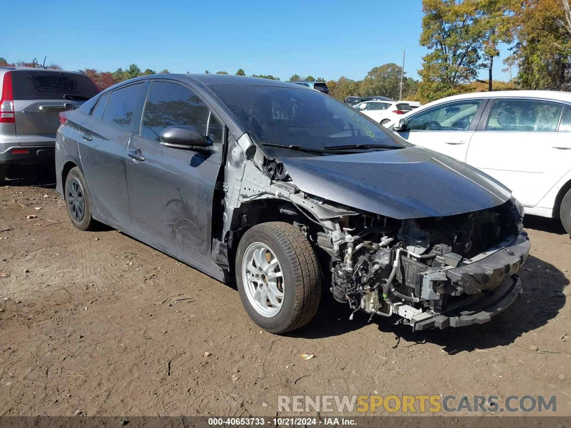 1 Photograph of a damaged car JTDKAMFP8N3214791 TOYOTA PRIUS PRIME 2022