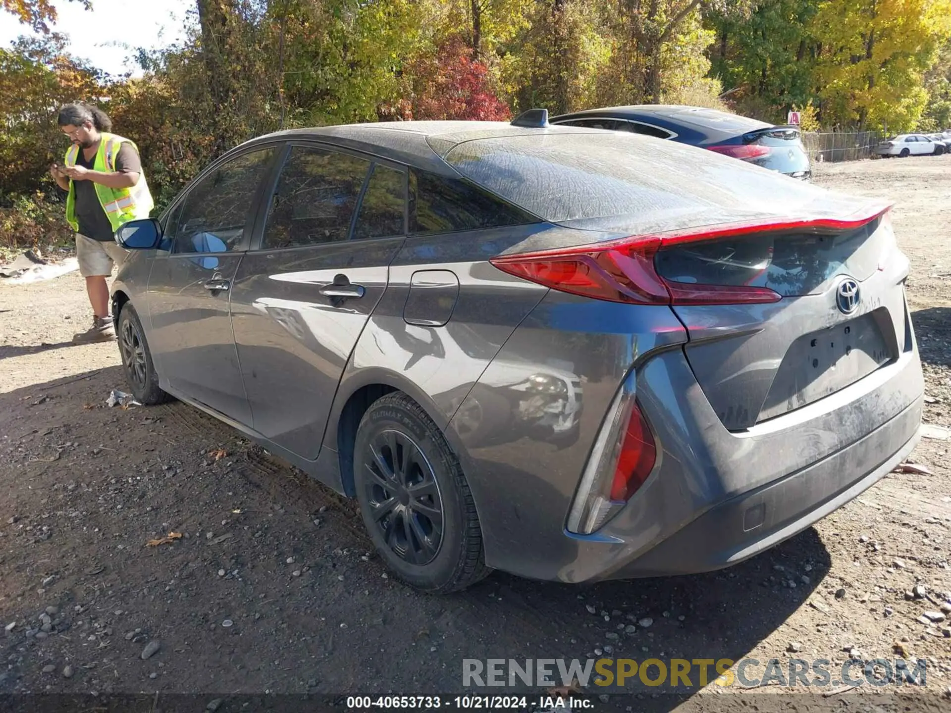 3 Photograph of a damaged car JTDKAMFP8N3214791 TOYOTA PRIUS PRIME 2022