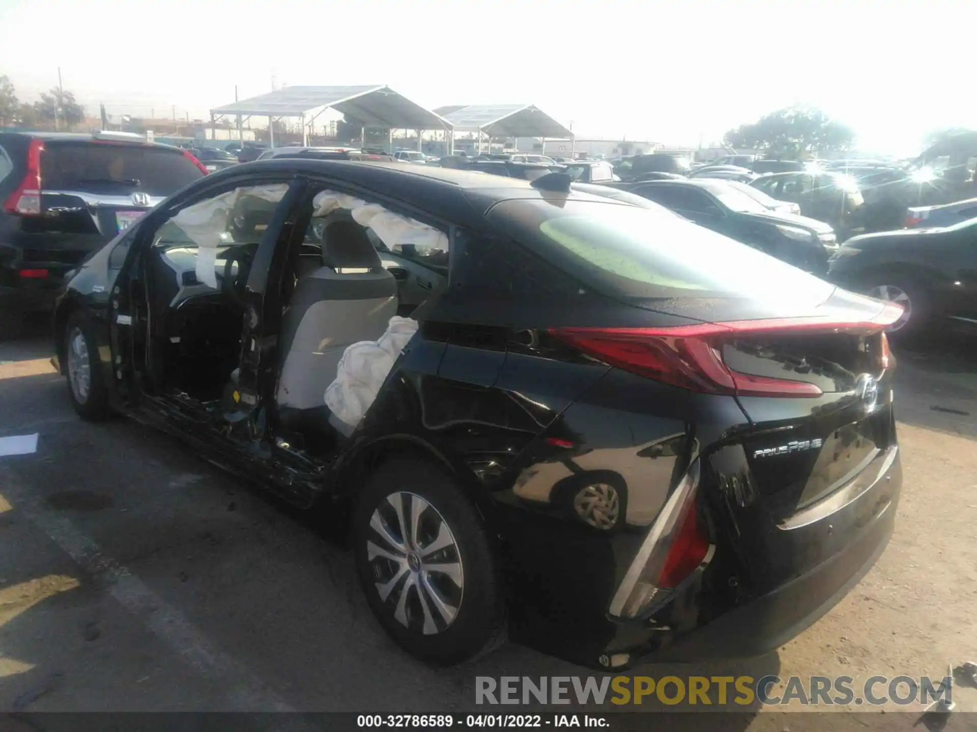 3 Photograph of a damaged car JTDKAMFP9N3200107 TOYOTA PRIUS PRIME 2022