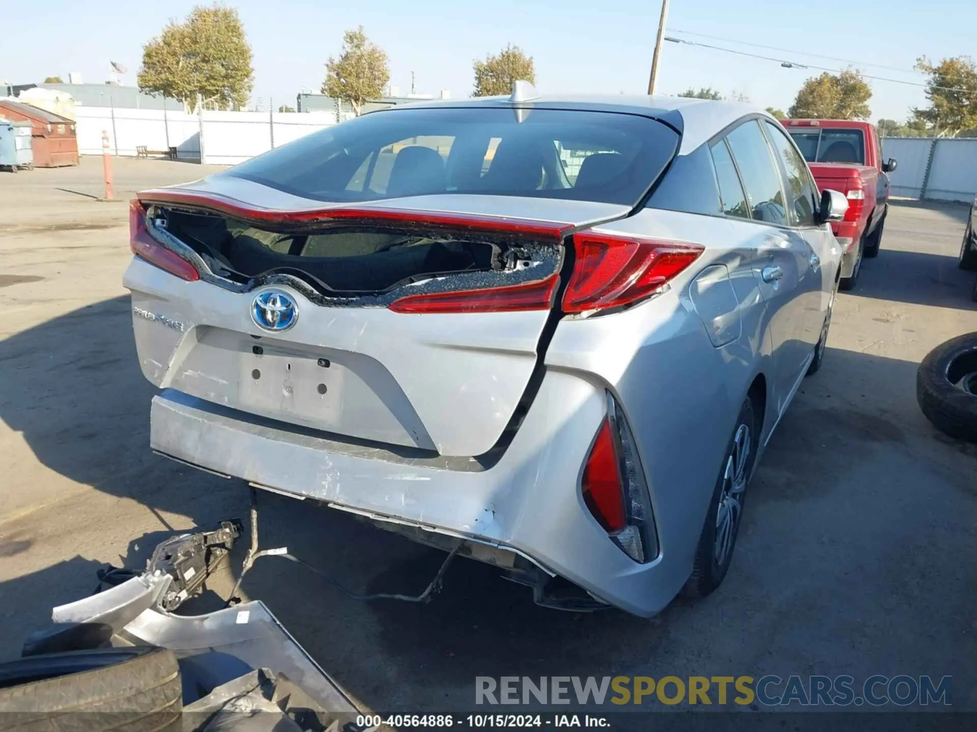 4 Photograph of a damaged car JTDKAMFP9N3219398 TOYOTA PRIUS PRIME 2022