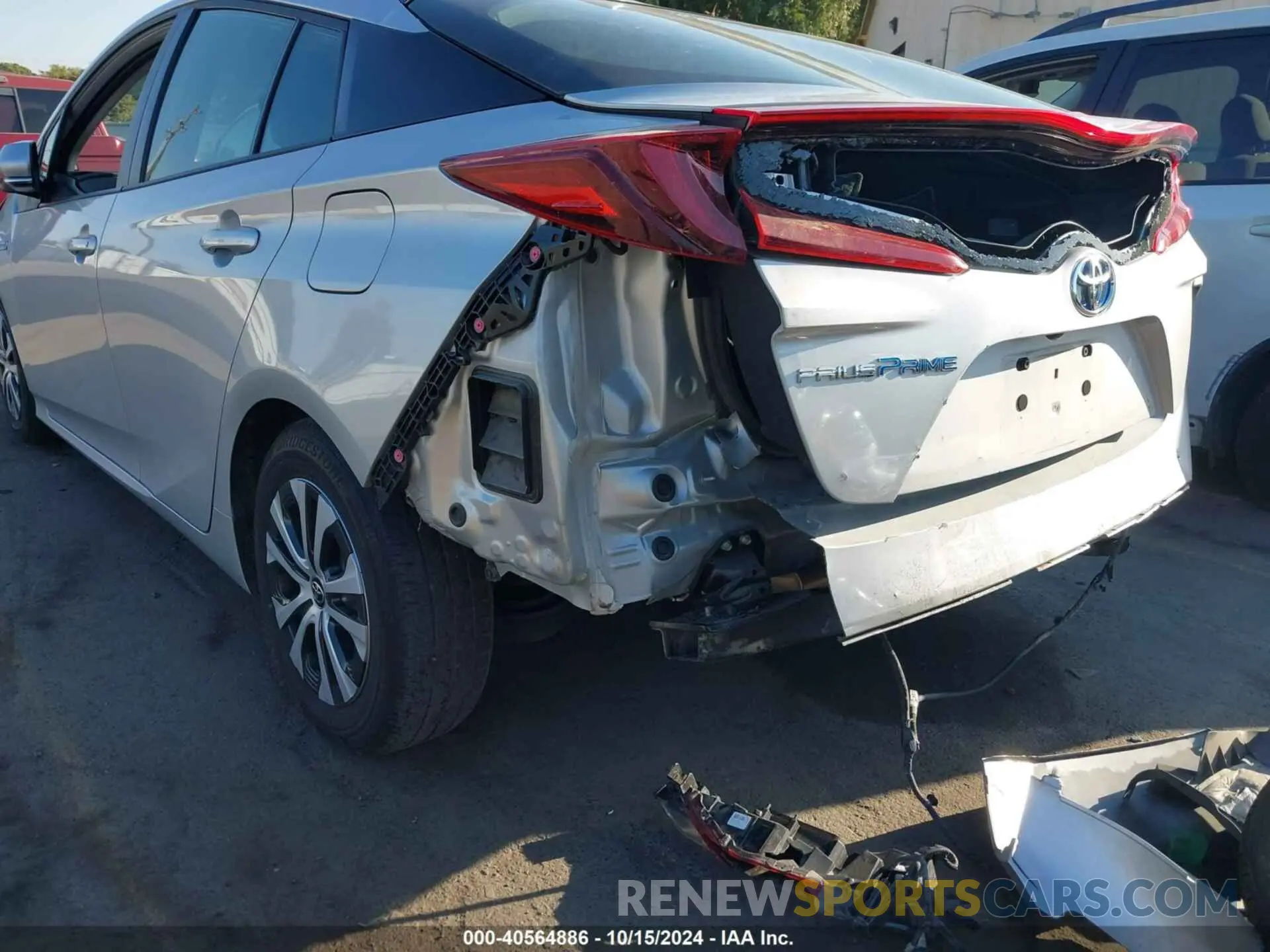 6 Photograph of a damaged car JTDKAMFP9N3219398 TOYOTA PRIUS PRIME 2022