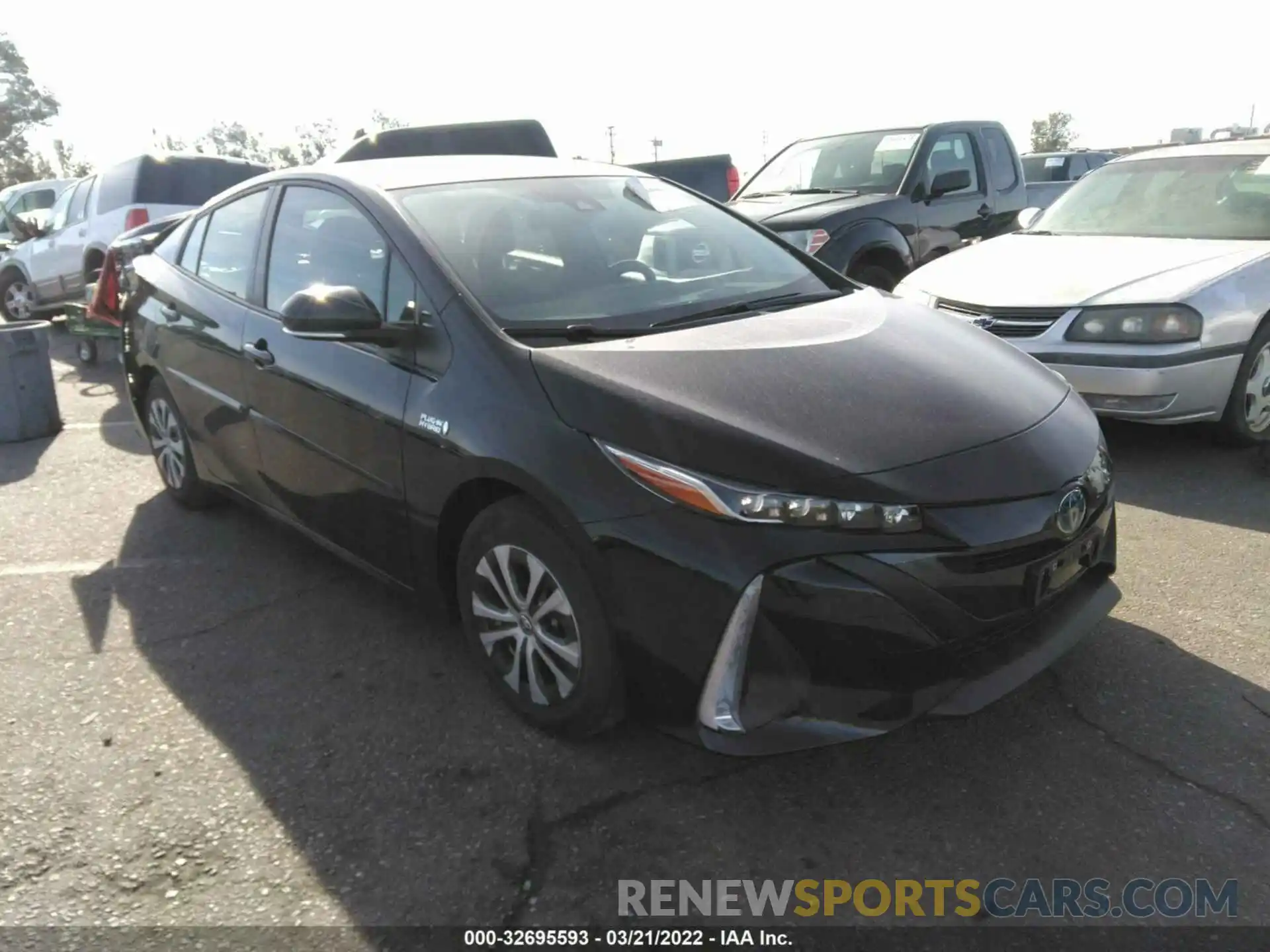 1 Photograph of a damaged car JTDKAMFPXN3200858 TOYOTA PRIUS PRIME 2022