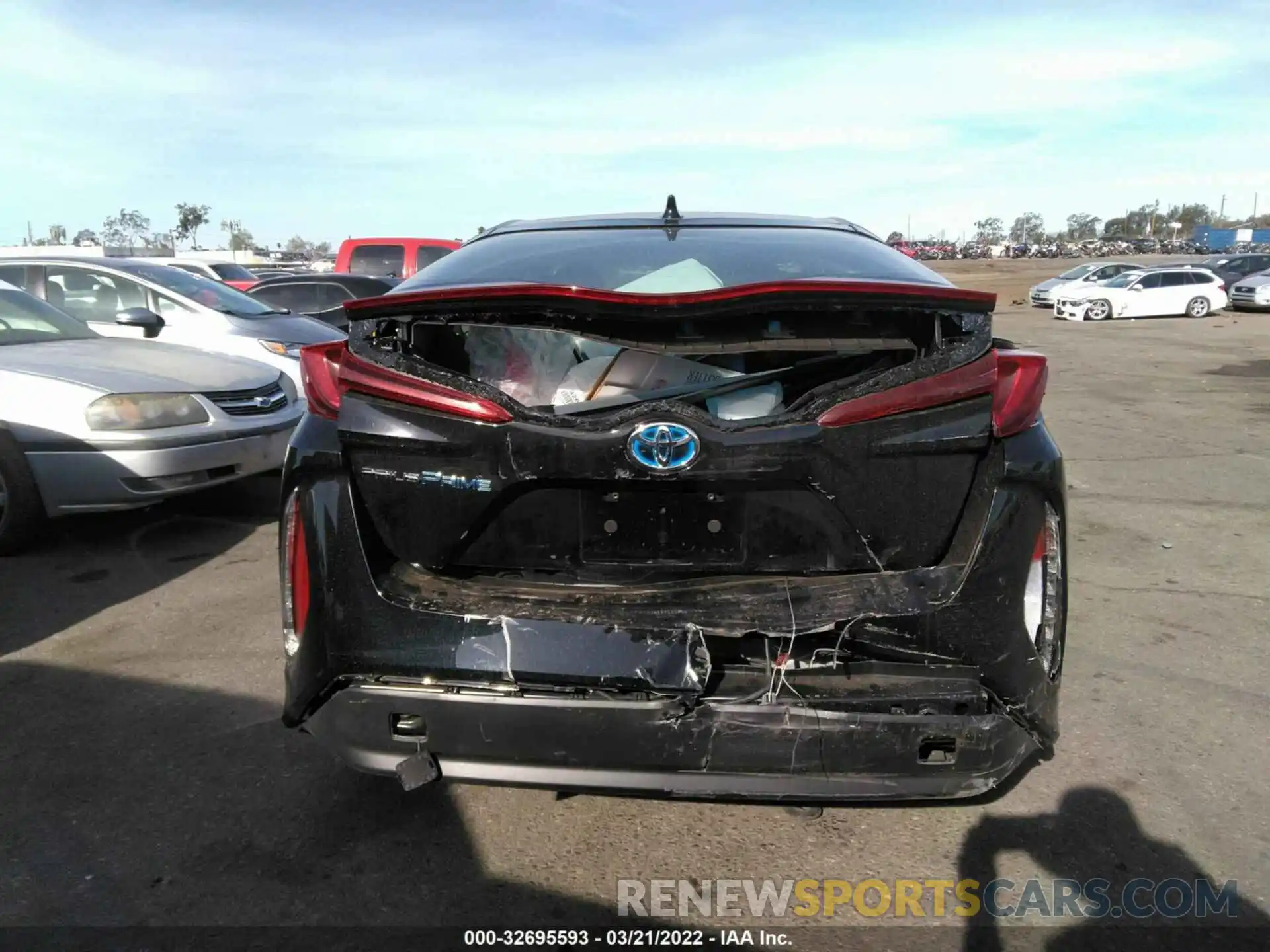 6 Photograph of a damaged car JTDKAMFPXN3200858 TOYOTA PRIUS PRIME 2022