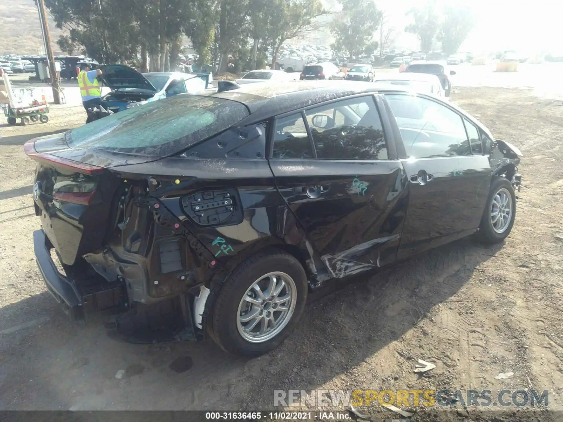 4 Photograph of a damaged car JTDKAMFPXN3202609 TOYOTA PRIUS PRIME 2022