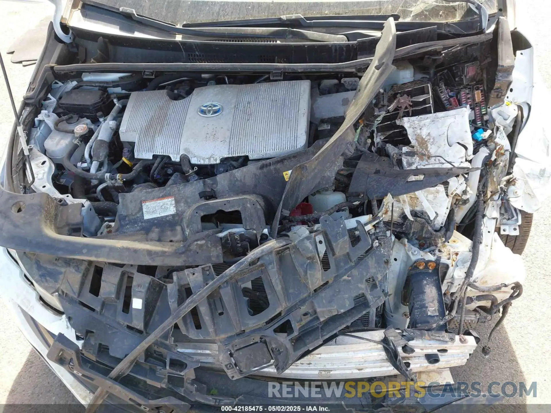 10 Photograph of a damaged car JTDKAMFPXN3202707 TOYOTA PRIUS PRIME 2022