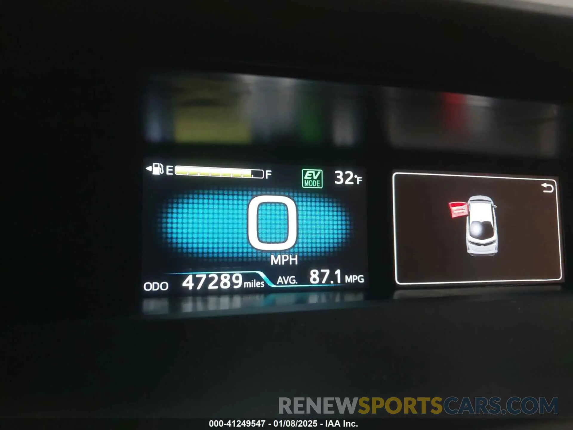 7 Photograph of a damaged car JTDKAMFPXN3205087 TOYOTA PRIUS PRIME 2022