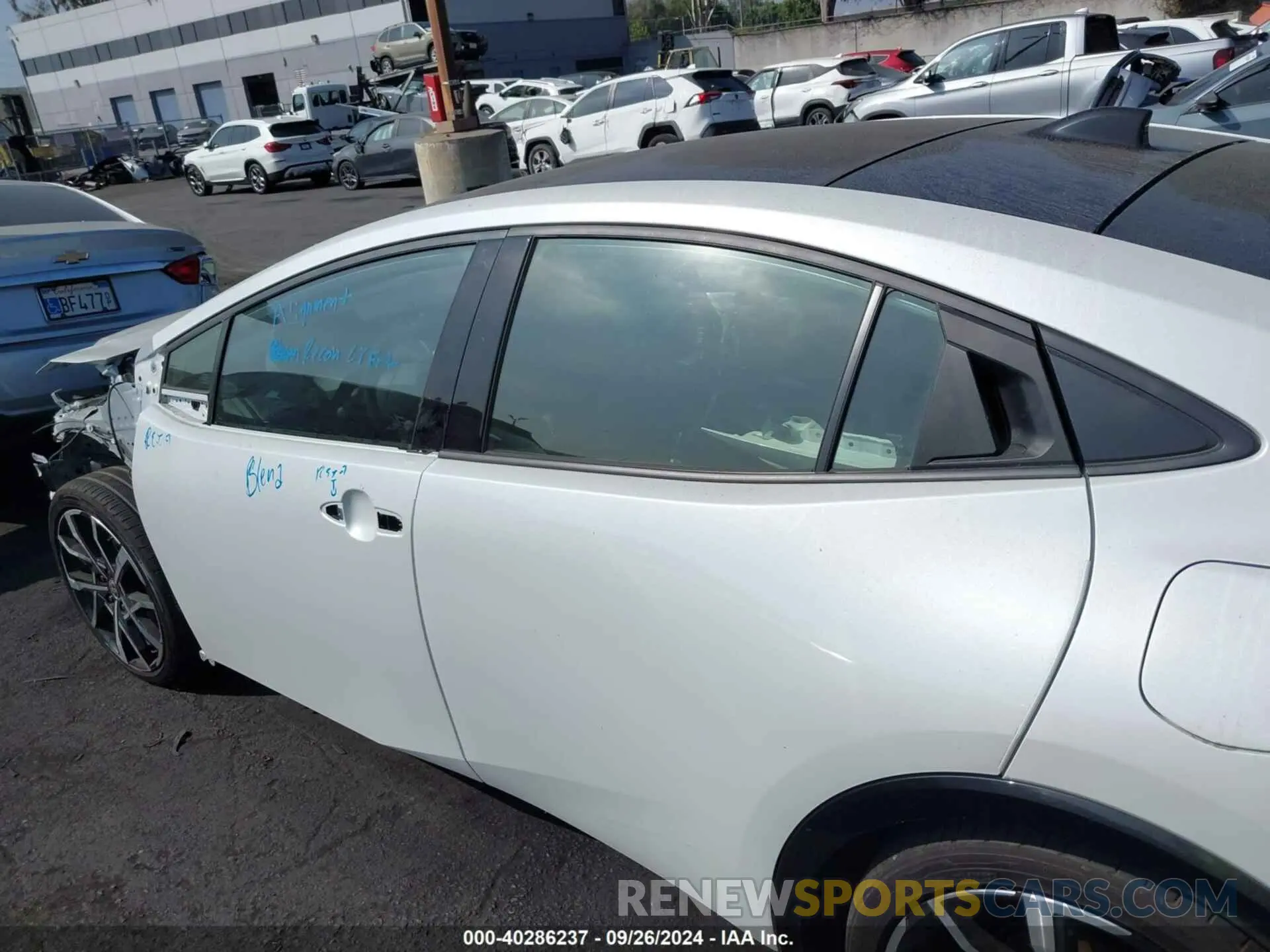 15 Photograph of a damaged car JTDACACU2P3000896 TOYOTA PRIUS PRIME 2023