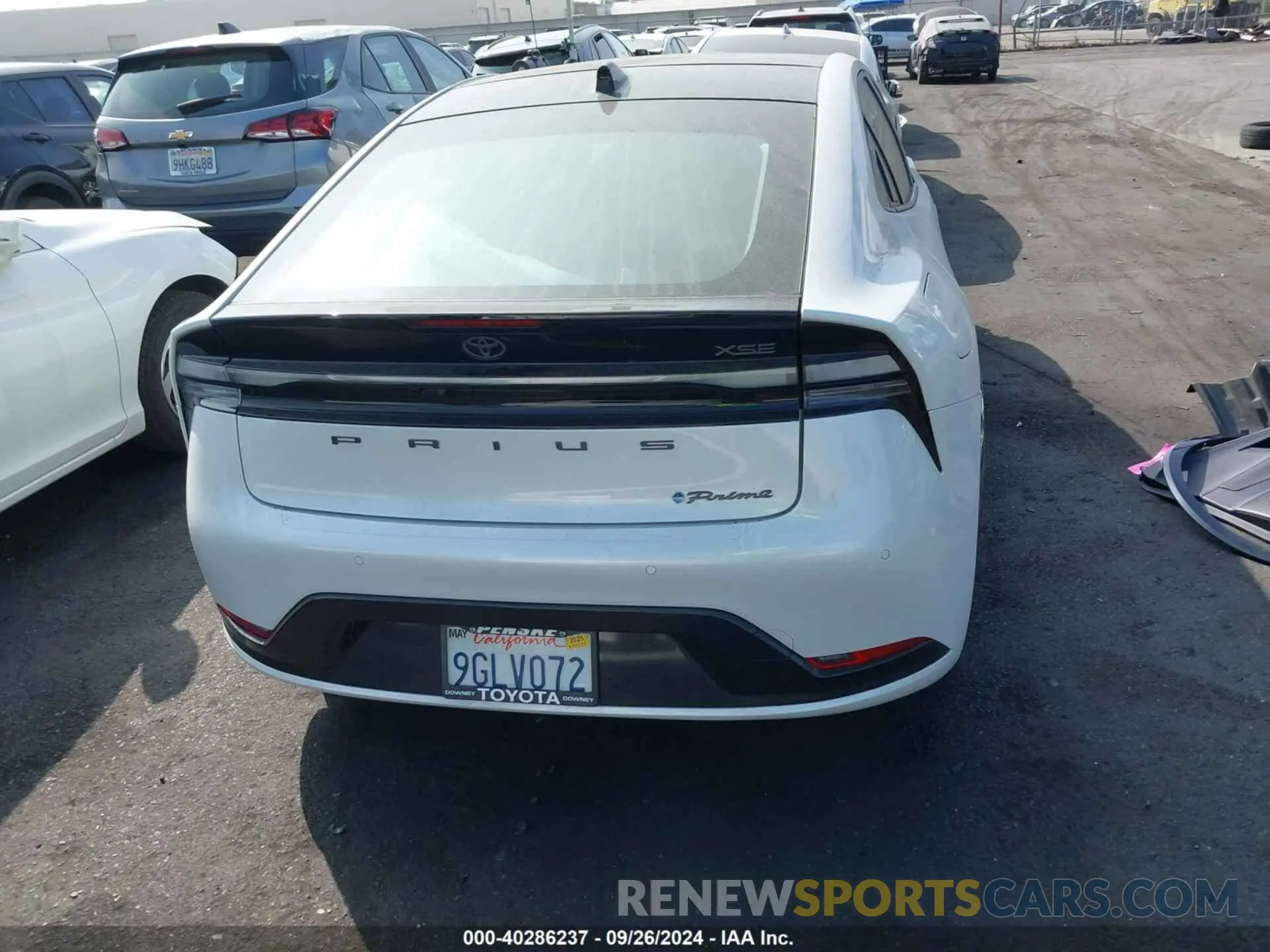 17 Photograph of a damaged car JTDACACU2P3000896 TOYOTA PRIUS PRIME 2023