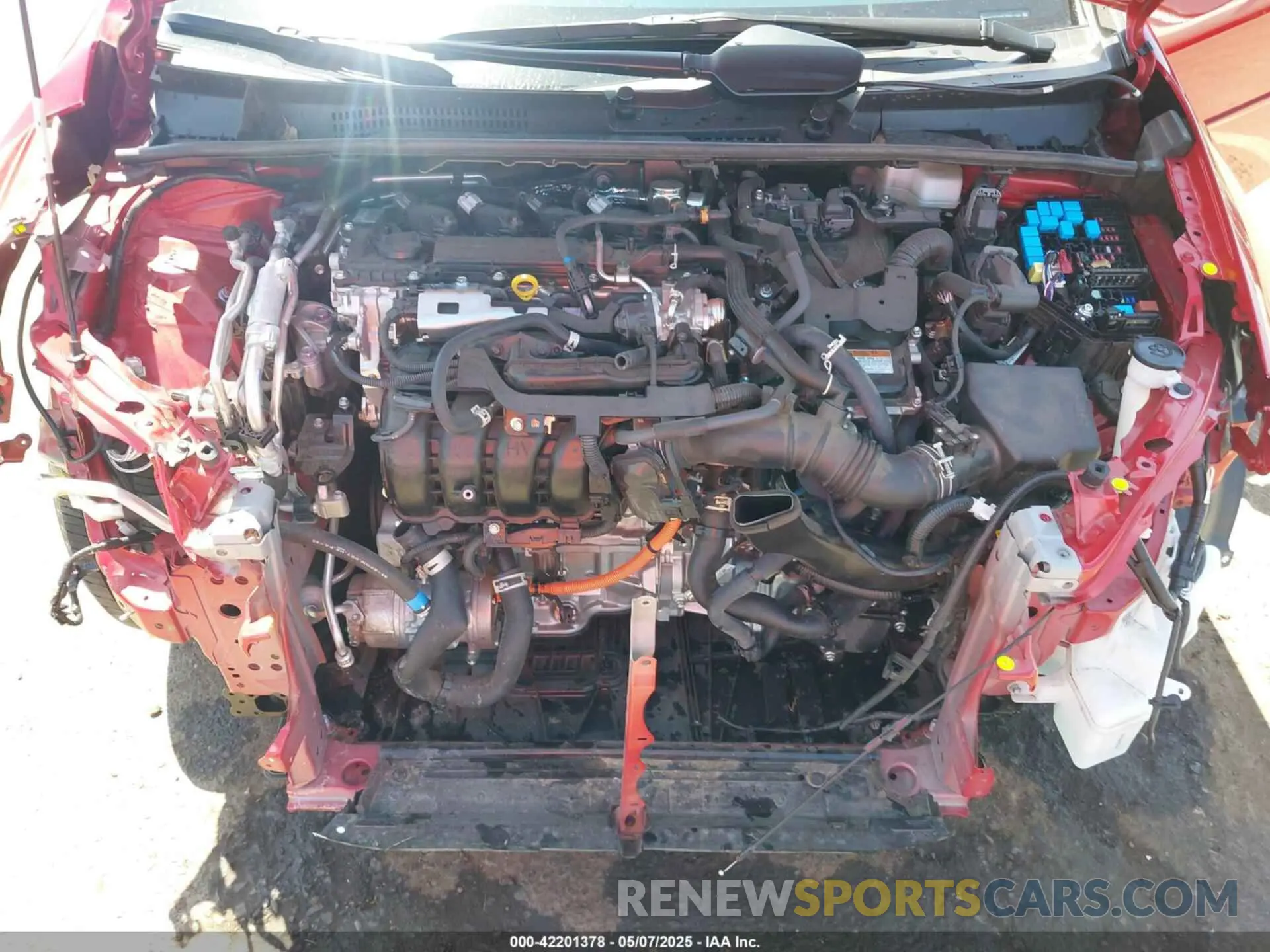 10 Photograph of a damaged car JTDACACU3P3001443 TOYOTA PRIUS PRIME 2023