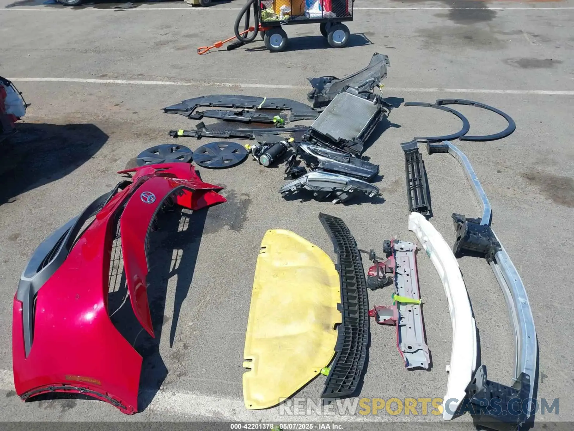 12 Photograph of a damaged car JTDACACU3P3001443 TOYOTA PRIUS PRIME 2023