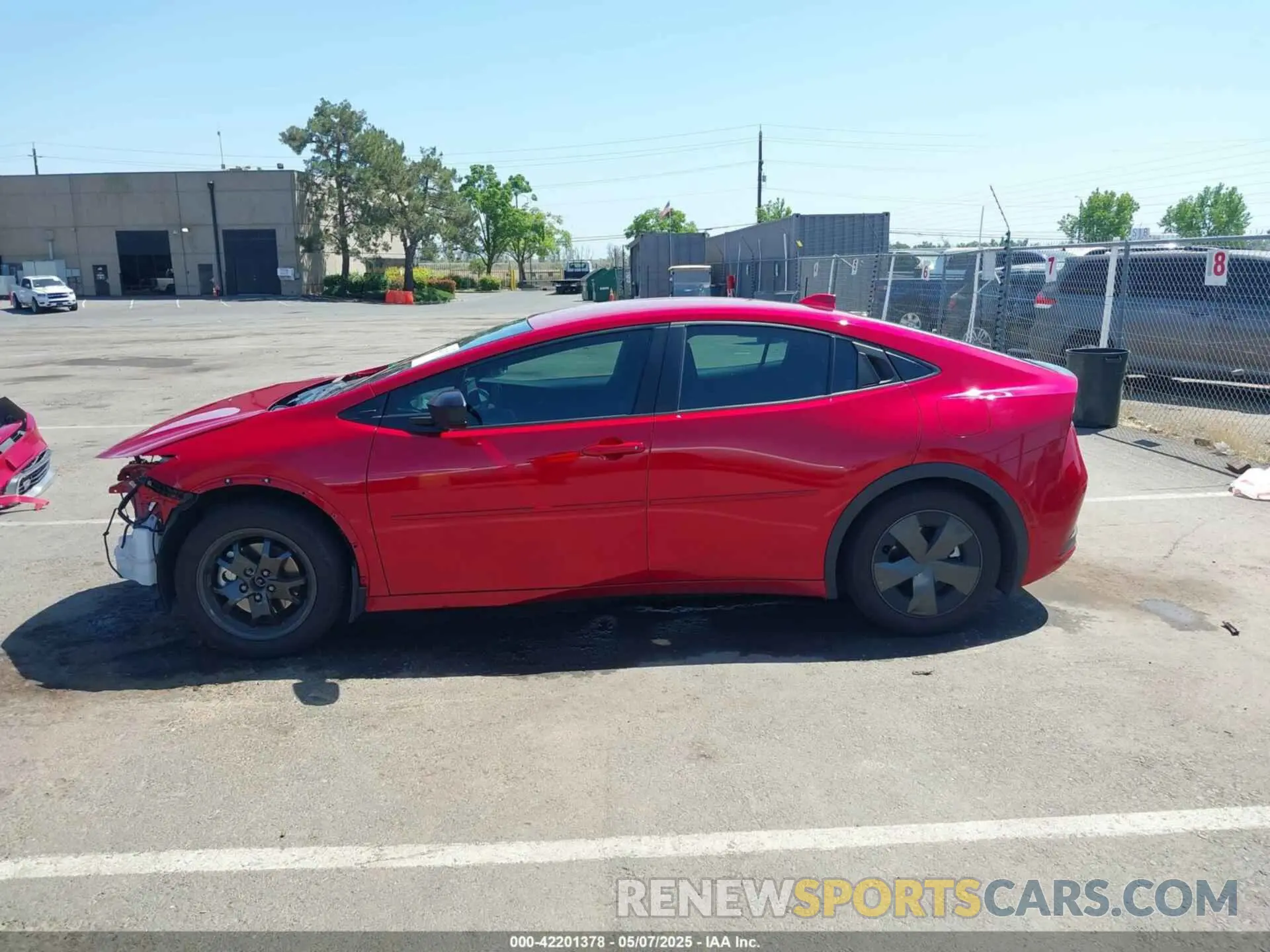 15 Photograph of a damaged car JTDACACU3P3001443 TOYOTA PRIUS PRIME 2023