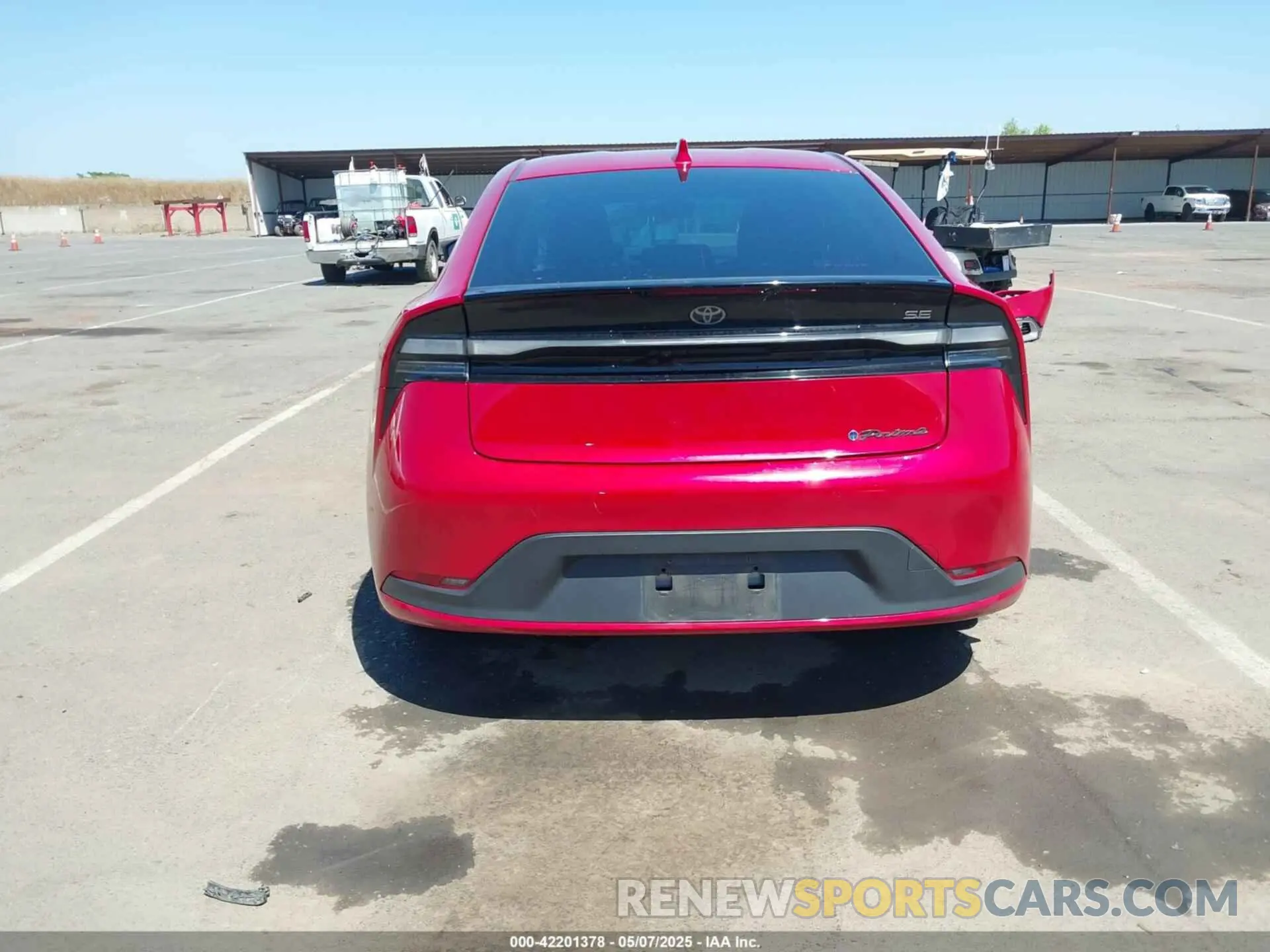 17 Photograph of a damaged car JTDACACU3P3001443 TOYOTA PRIUS PRIME 2023