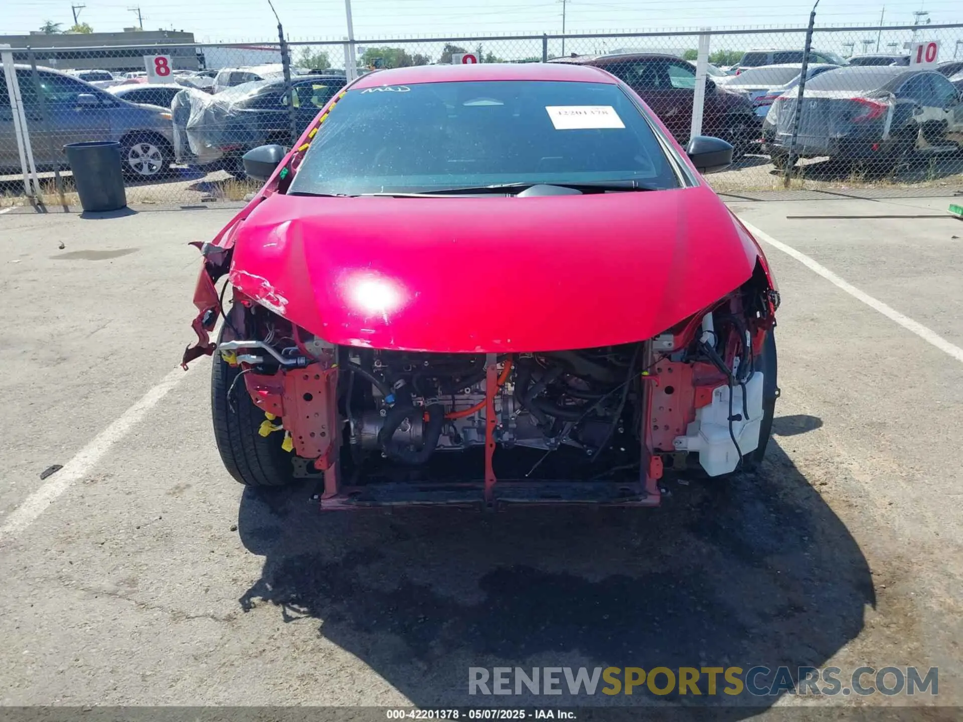 6 Photograph of a damaged car JTDACACU3P3001443 TOYOTA PRIUS PRIME 2023