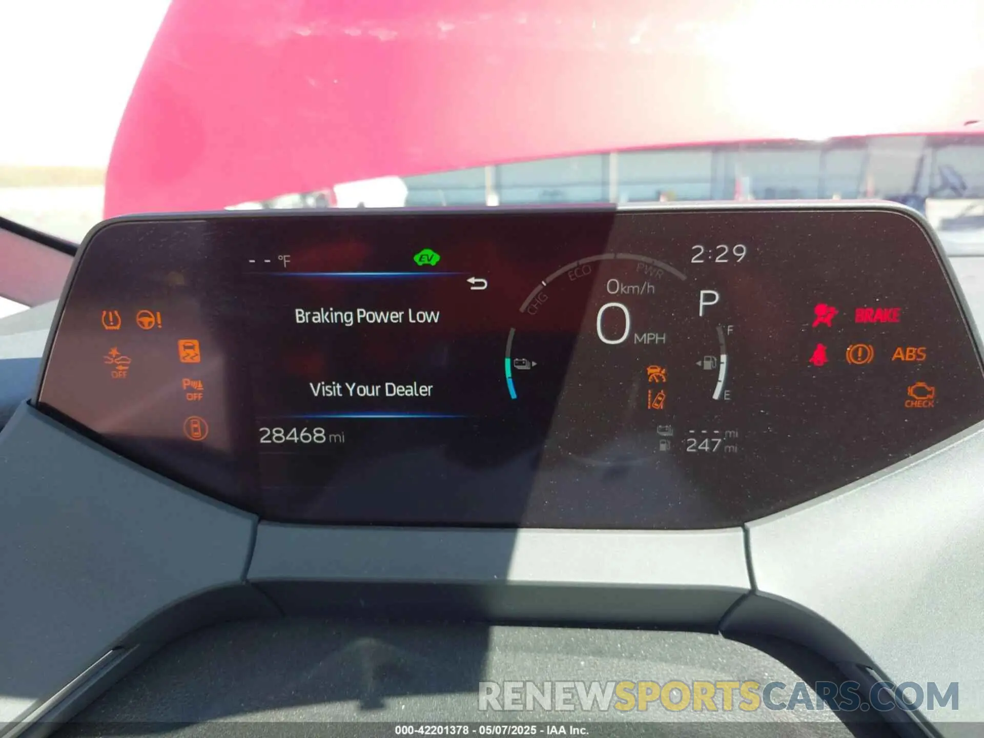 7 Photograph of a damaged car JTDACACU3P3001443 TOYOTA PRIUS PRIME 2023