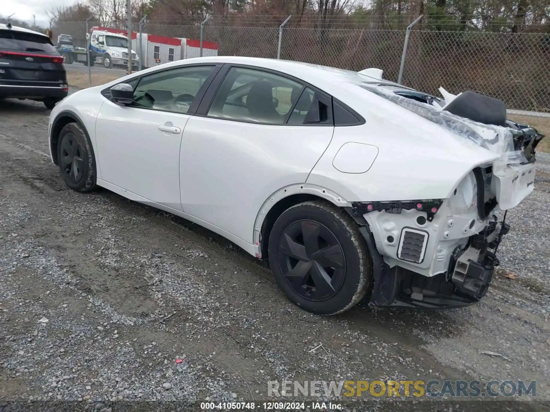 3 Photograph of a damaged car JTDACACUXP3004064 TOYOTA PRIUS PRIME 2023