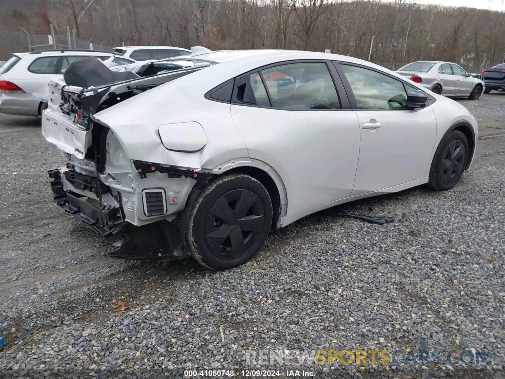 4 Photograph of a damaged car JTDACACUXP3004064 TOYOTA PRIUS PRIME 2023