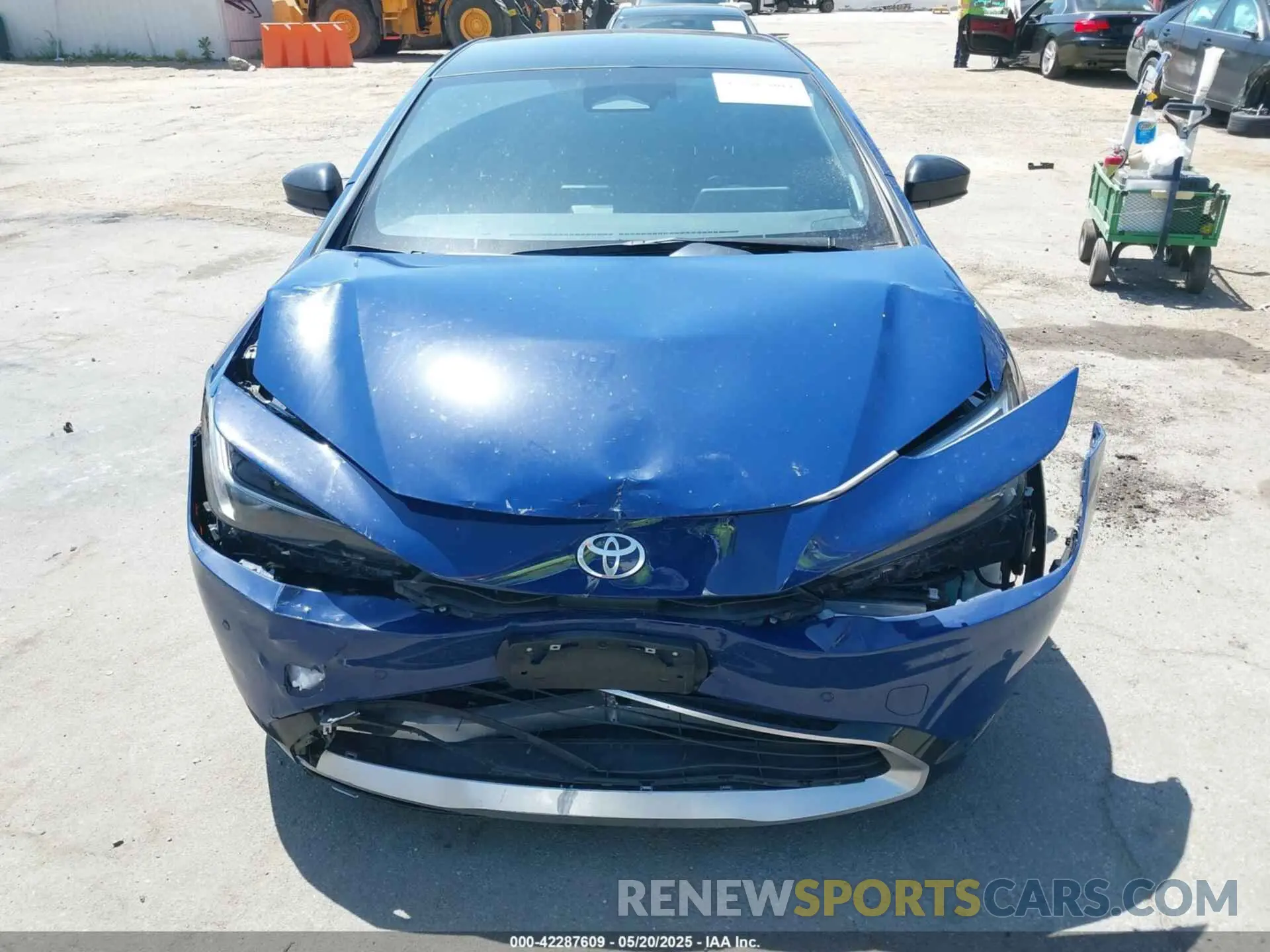 12 Photograph of a damaged car JTDACACUXP3010141 TOYOTA PRIUS PRIME 2023