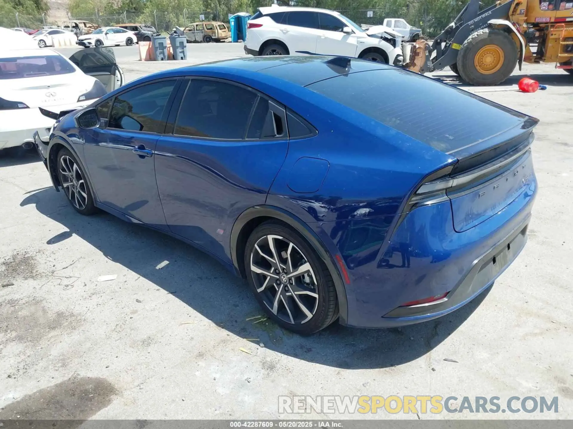 3 Photograph of a damaged car JTDACACUXP3010141 TOYOTA PRIUS PRIME 2023