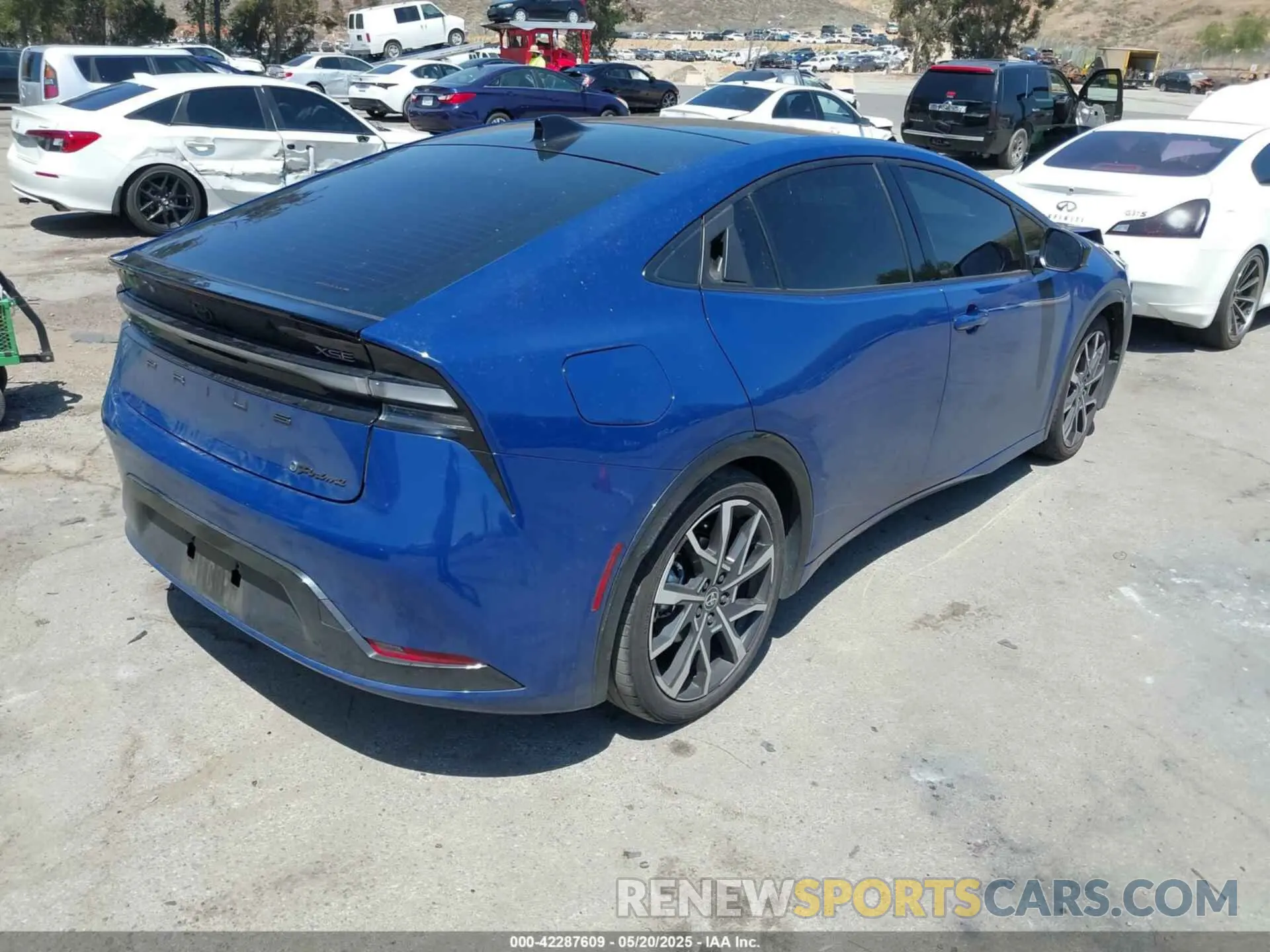 4 Photograph of a damaged car JTDACACUXP3010141 TOYOTA PRIUS PRIME 2023