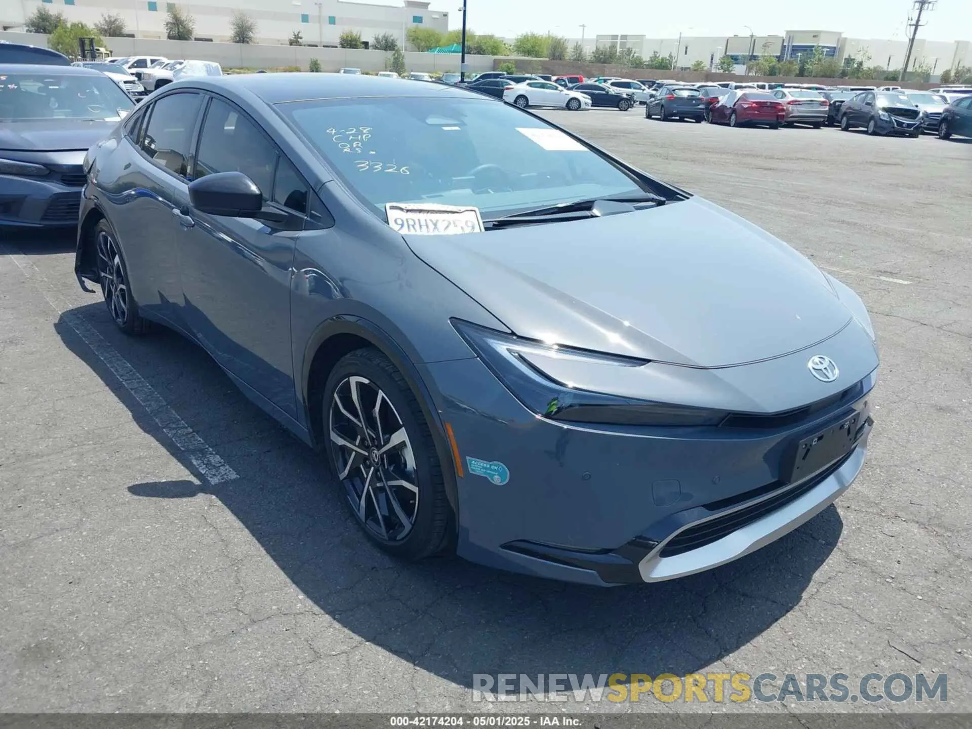 1 Photograph of a damaged car JTDACACU1R3033326 TOYOTA PRIUS PRIME 2024