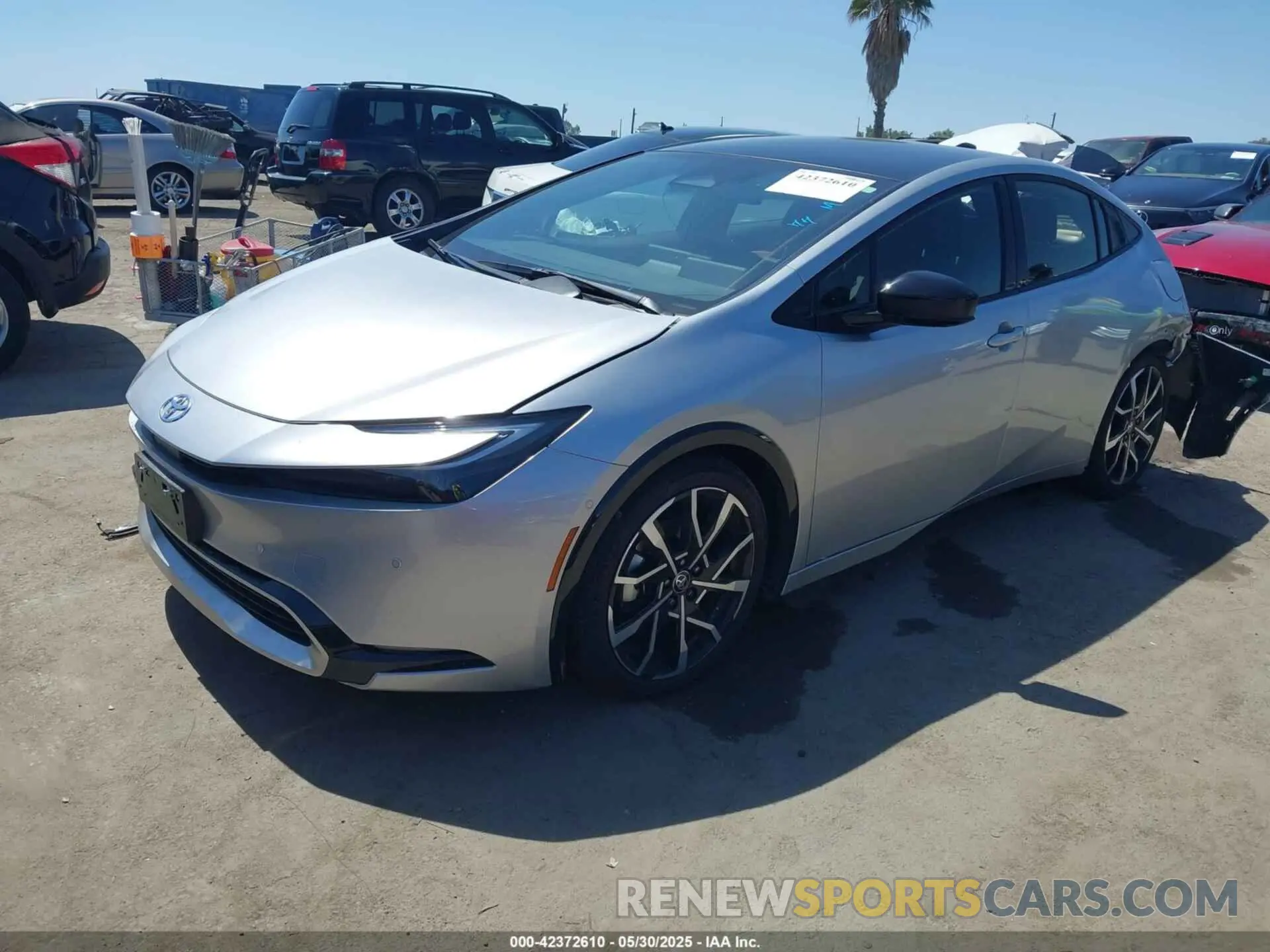 2 Photograph of a damaged car JTDACACU2R3029530 TOYOTA PRIUS PRIME 2024