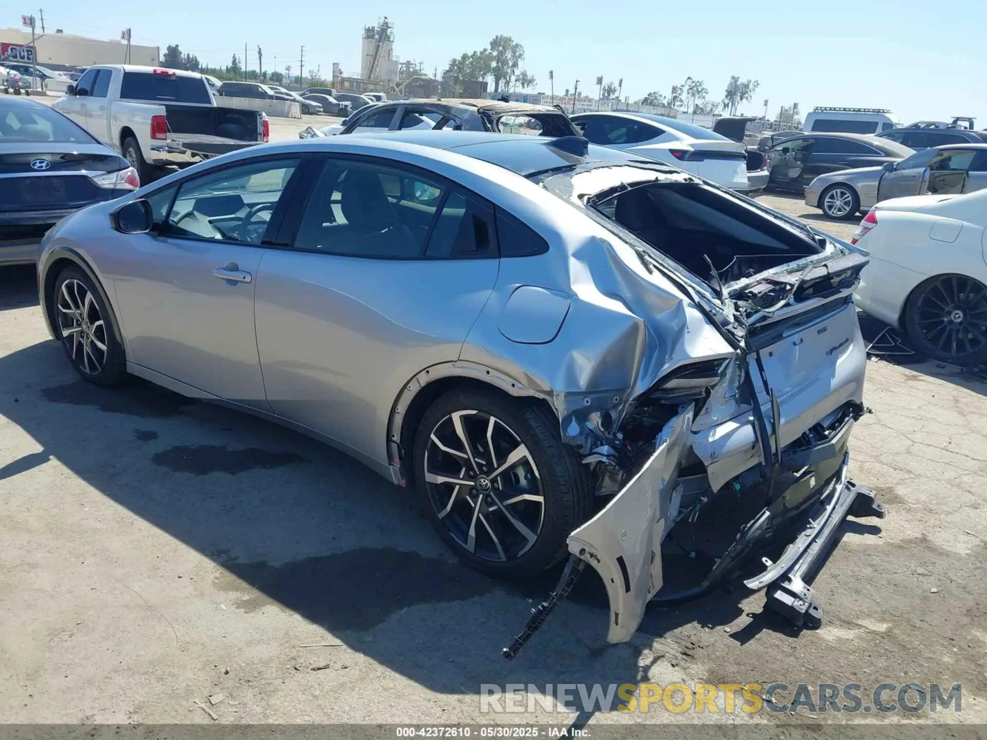 3 Photograph of a damaged car JTDACACU2R3029530 TOYOTA PRIUS PRIME 2024