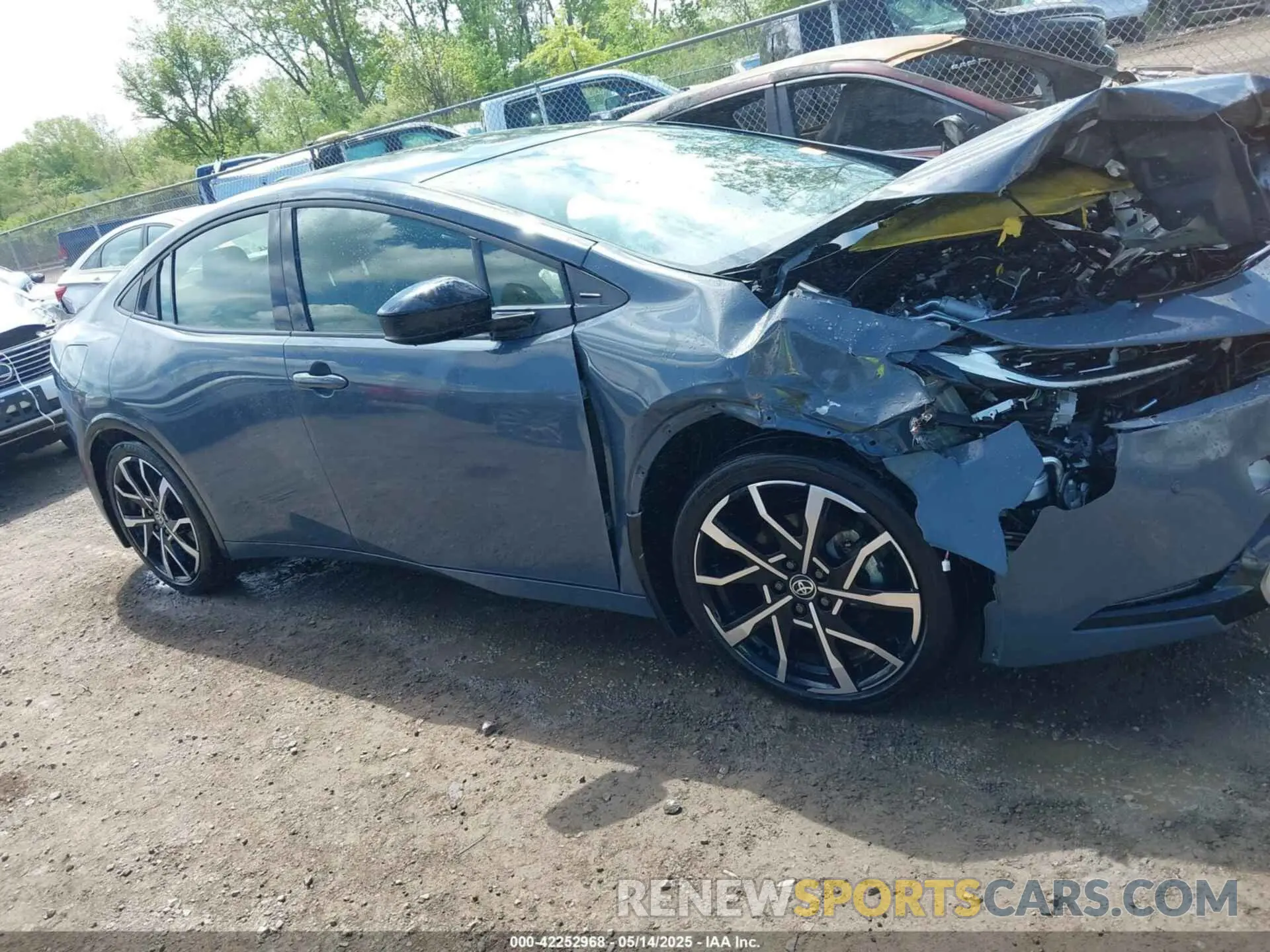 14 Photograph of a damaged car JTDACACU2R3029933 TOYOTA PRIUS PRIME 2024