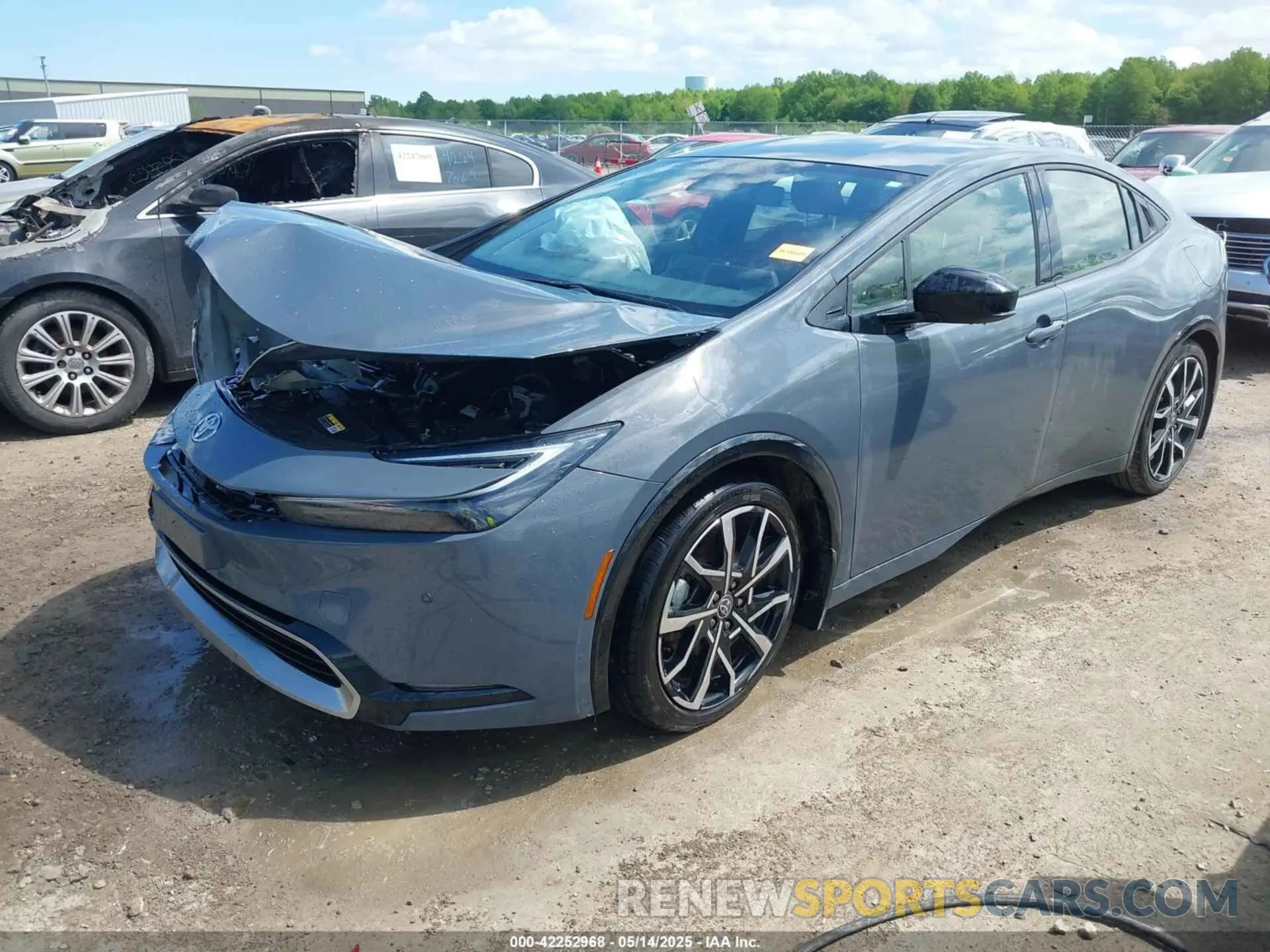 2 Photograph of a damaged car JTDACACU2R3029933 TOYOTA PRIUS PRIME 2024