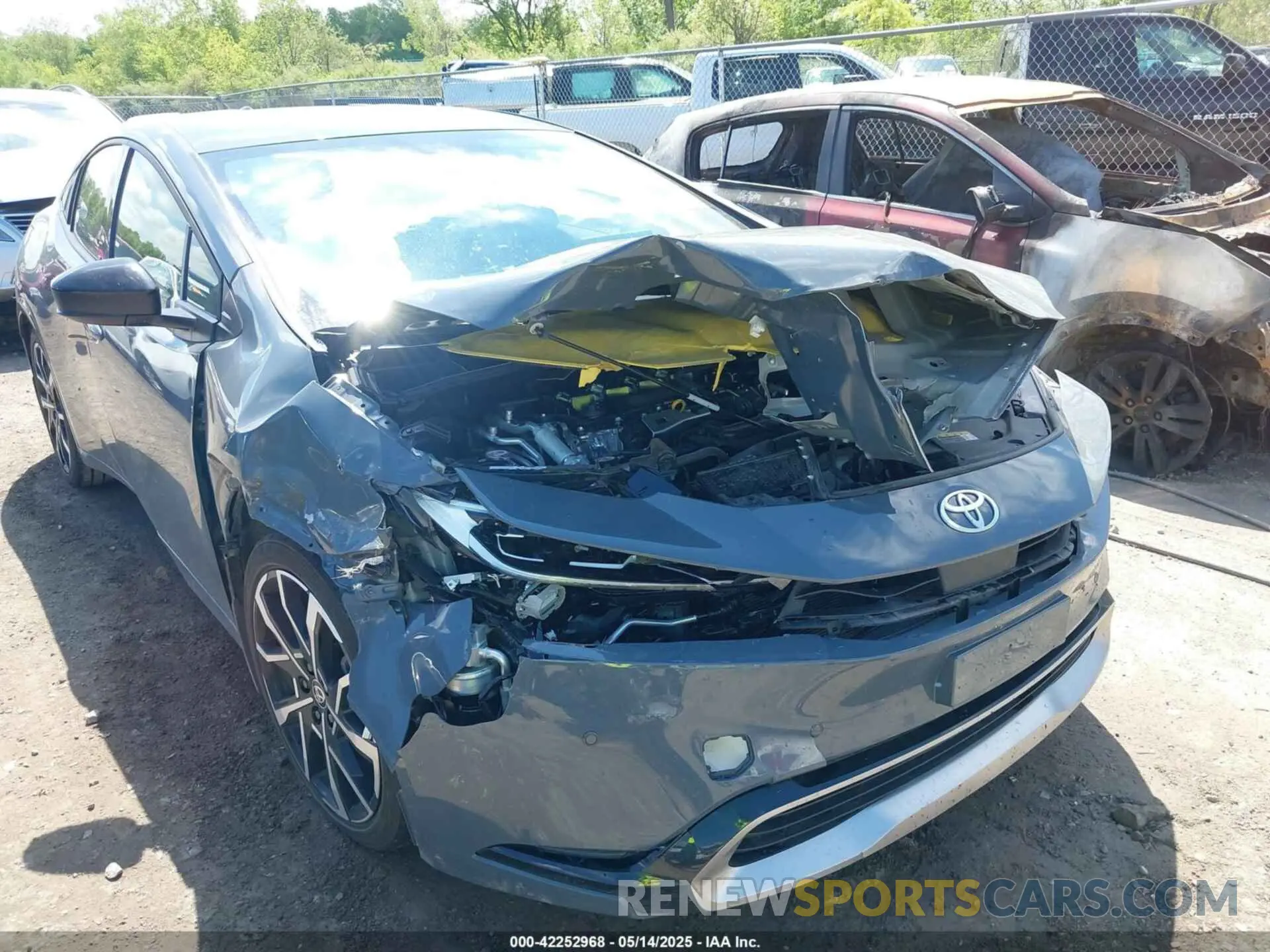 6 Photograph of a damaged car JTDACACU2R3029933 TOYOTA PRIUS PRIME 2024