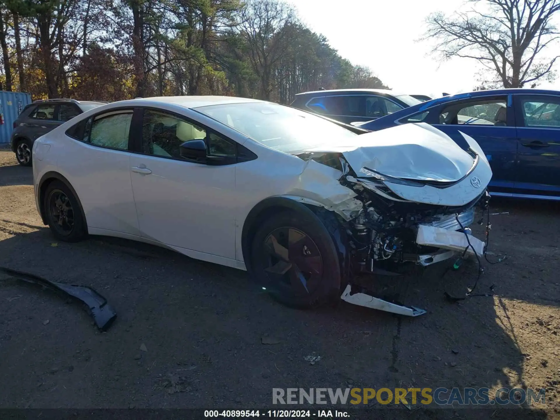 14 Photograph of a damaged car JTDACACU3R3023638 TOYOTA PRIUS PRIME 2024
