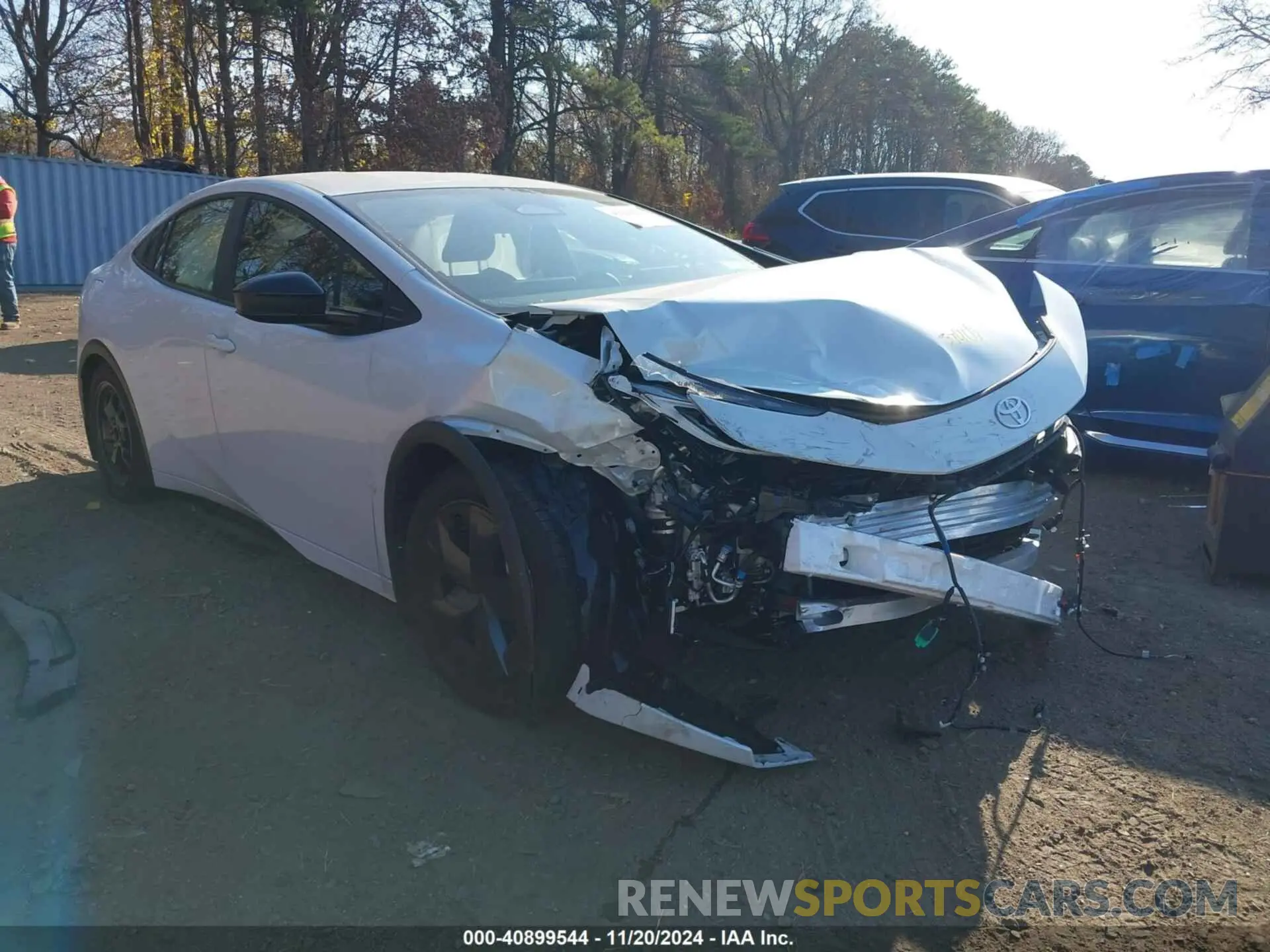 6 Photograph of a damaged car JTDACACU3R3023638 TOYOTA PRIUS PRIME 2024