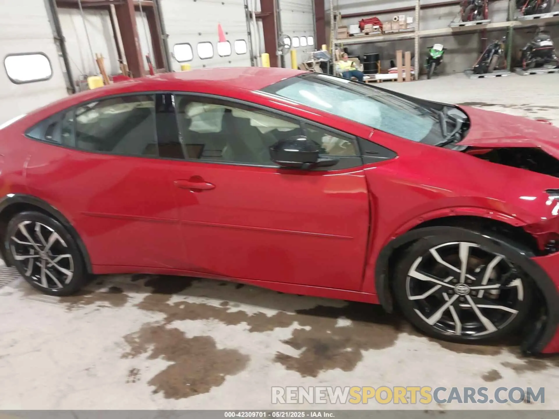 13 Photograph of a damaged car JTDACACU7R3033444 TOYOTA PRIUS PRIME 2024