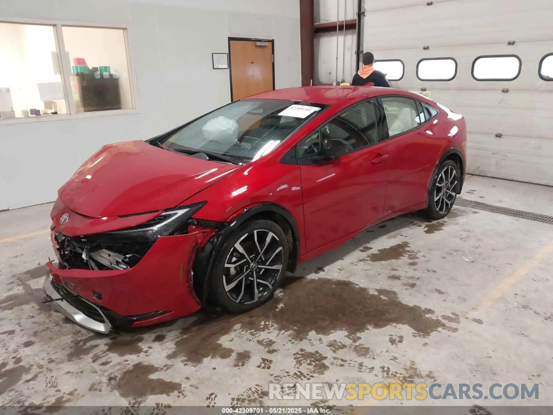 2 Photograph of a damaged car JTDACACU7R3033444 TOYOTA PRIUS PRIME 2024
