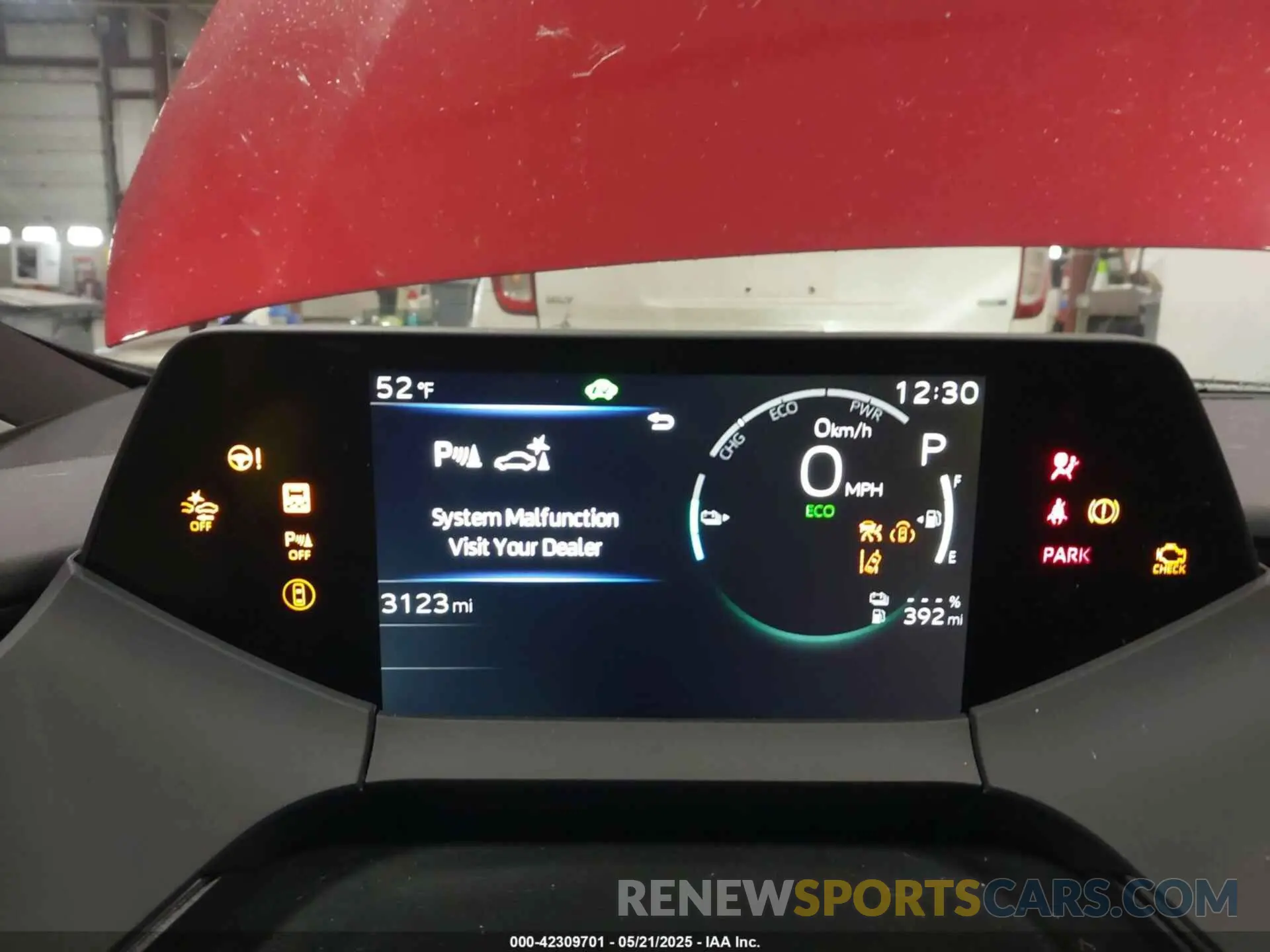 7 Photograph of a damaged car JTDACACU7R3033444 TOYOTA PRIUS PRIME 2024