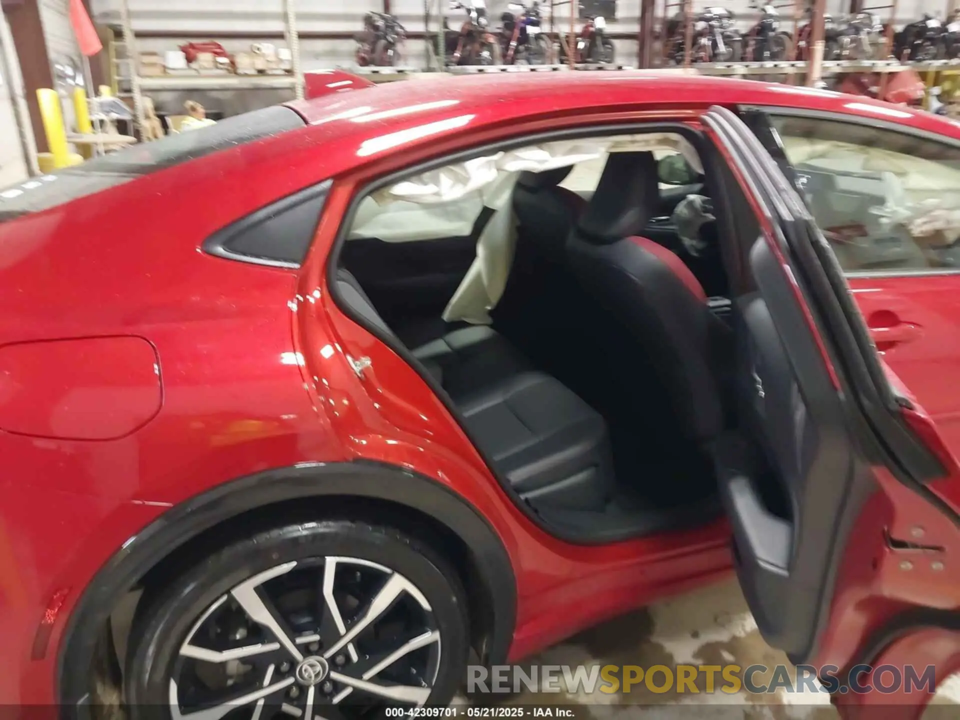 8 Photograph of a damaged car JTDACACU7R3033444 TOYOTA PRIUS PRIME 2024