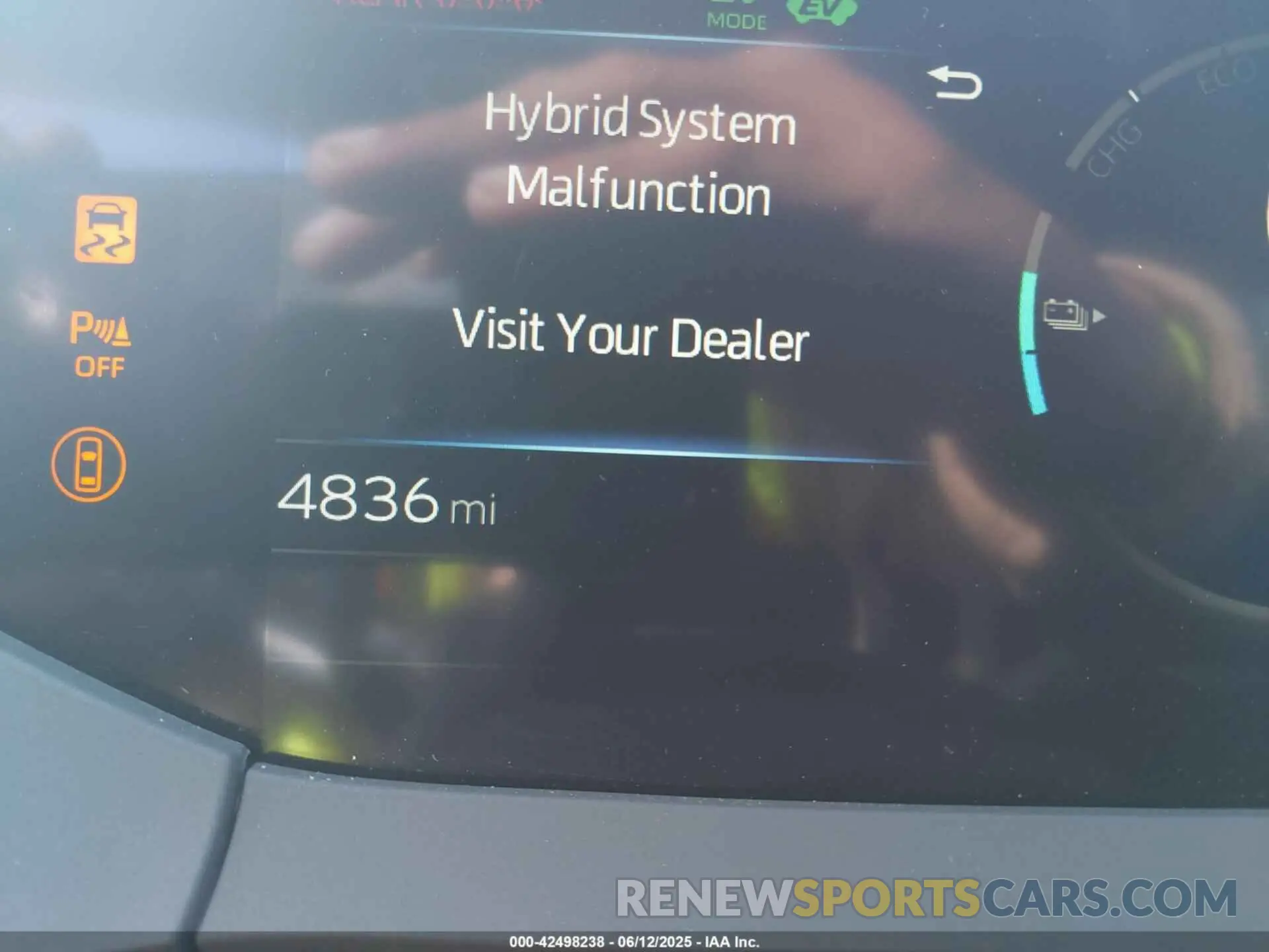 7 Photograph of a damaged car JTDACACU9R3023174 TOYOTA PRIUS PRIME 2024