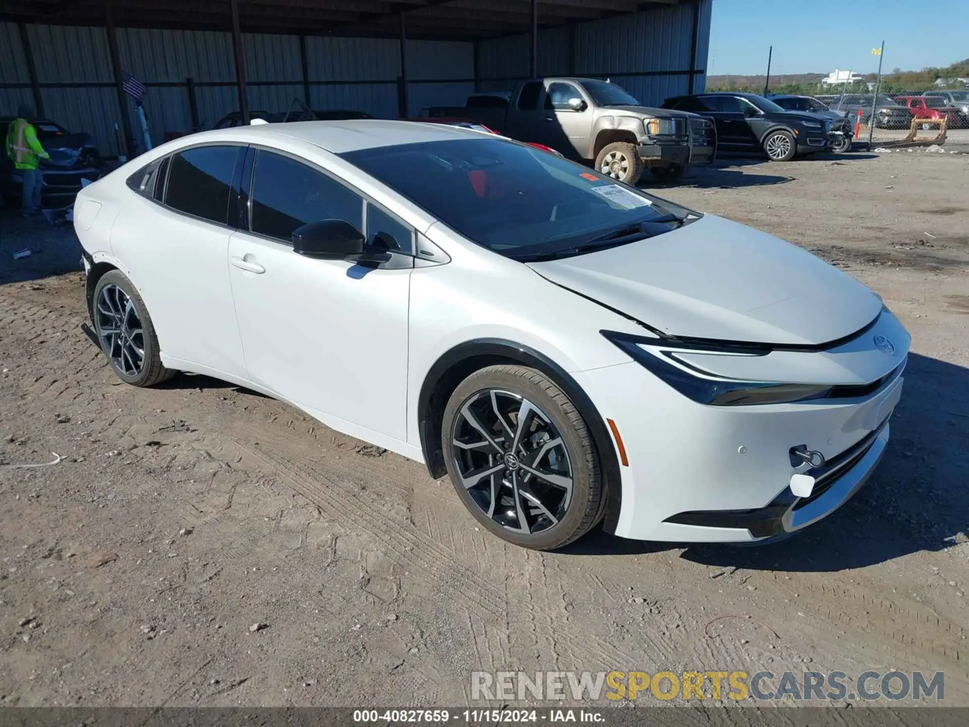 1 Photograph of a damaged car JTDACACU9R3026799 TOYOTA PRIUS PRIME 2024