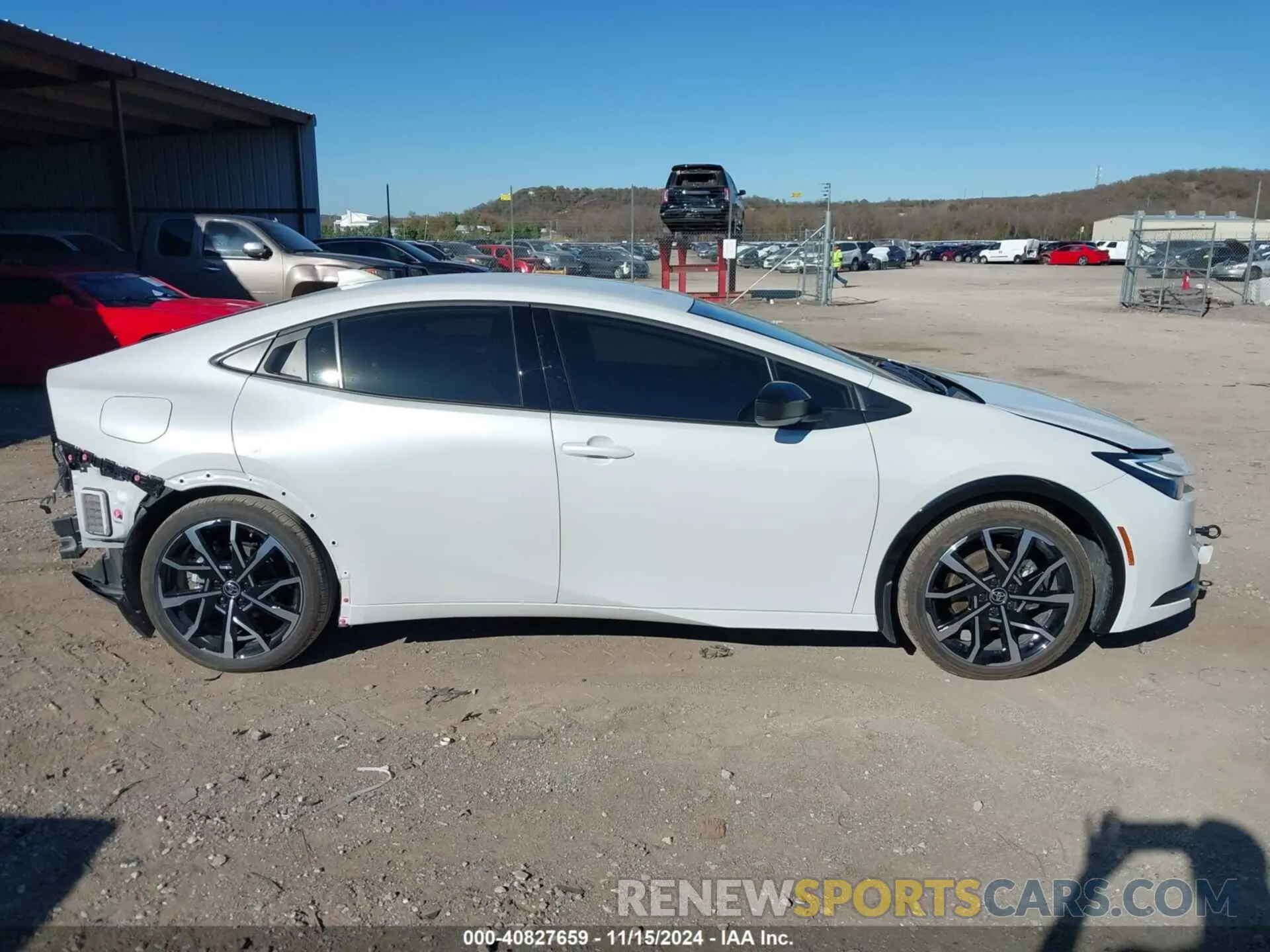14 Photograph of a damaged car JTDACACU9R3026799 TOYOTA PRIUS PRIME 2024