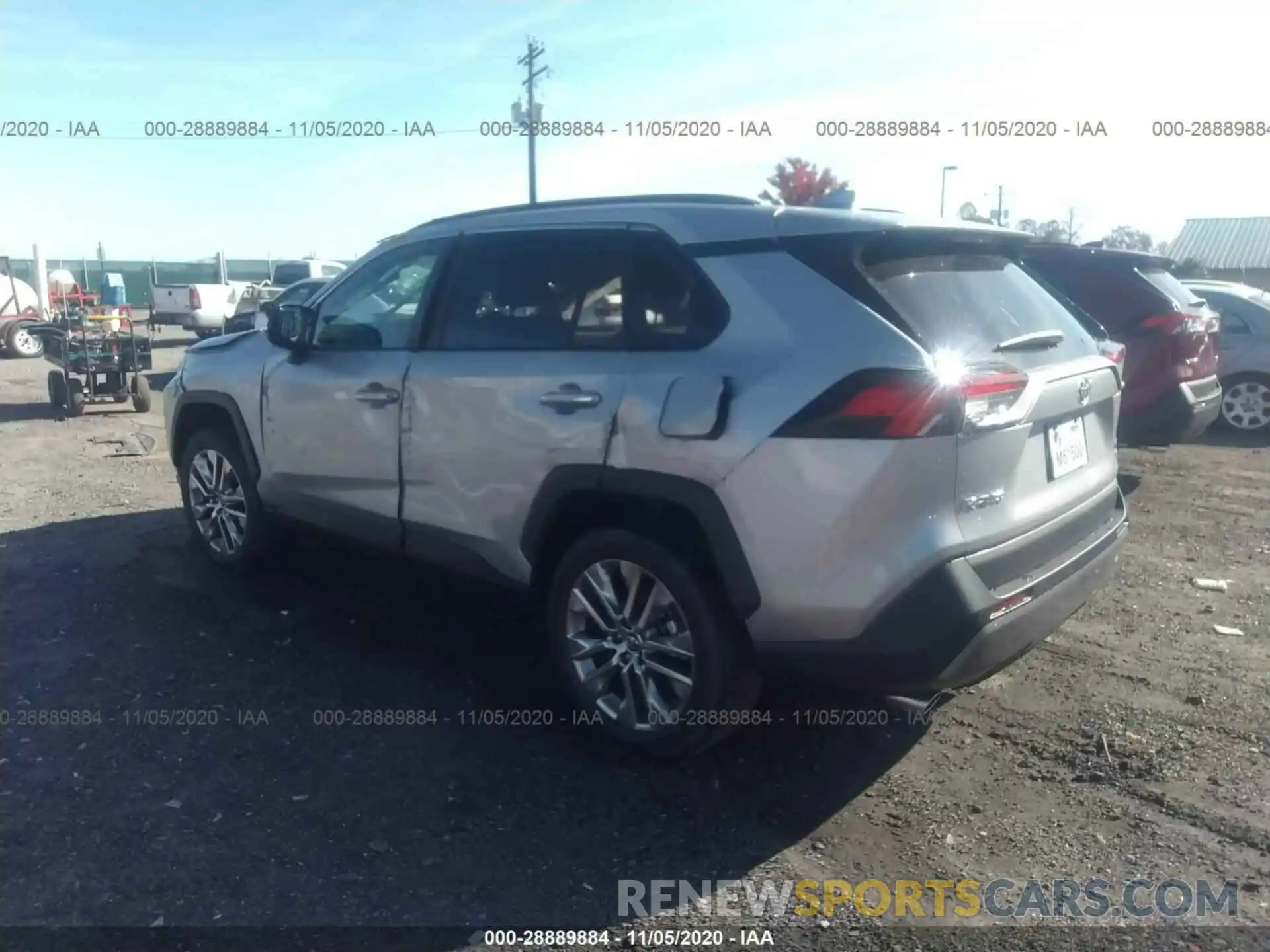 3 Photograph of a damaged car 2T3N1RFV3MW147294 TOYOTA RAV 4 2021