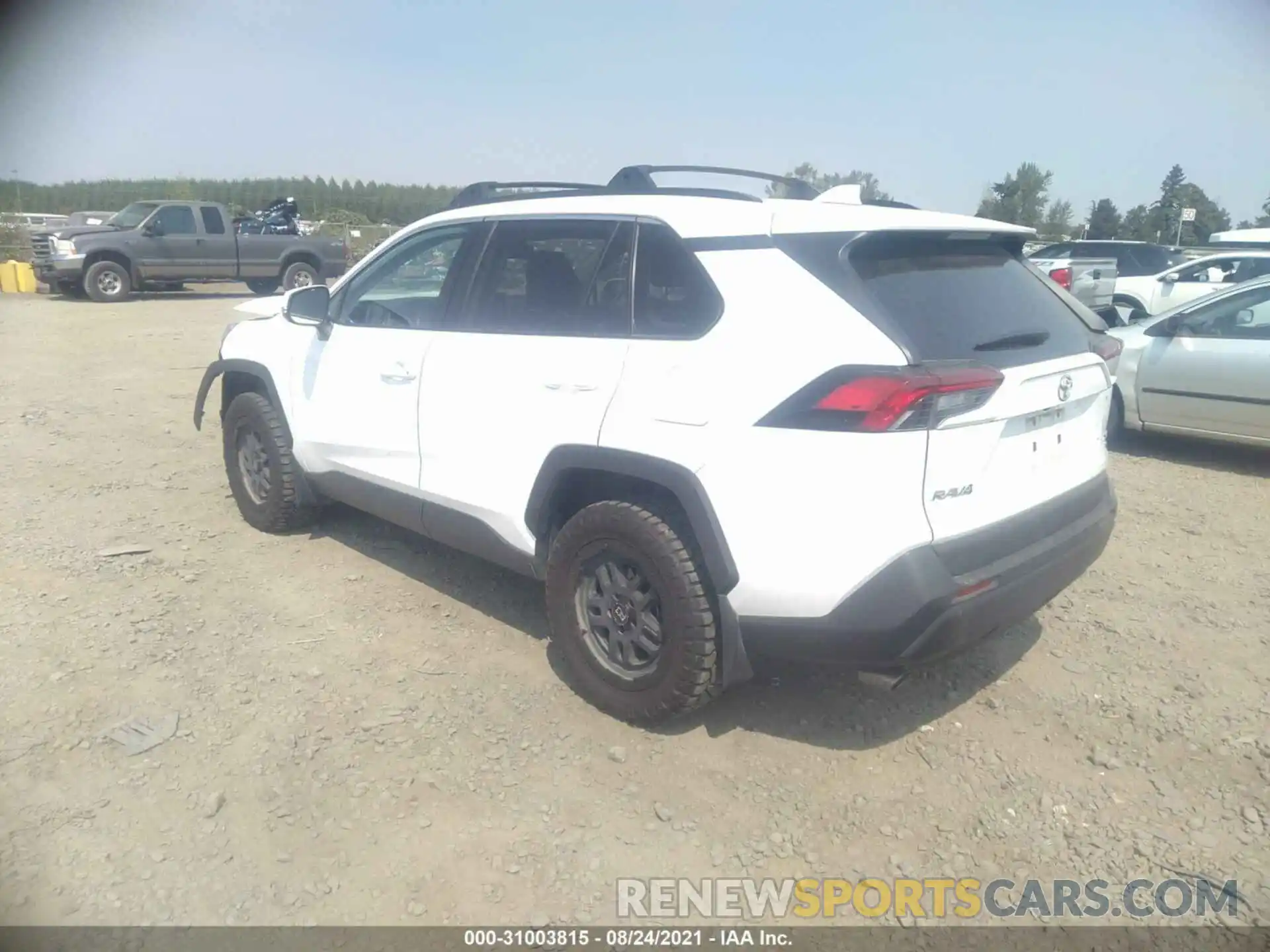 3 Photograph of a damaged car 2T3A1RFV0KW056639 TOYOTA RAV4 2019