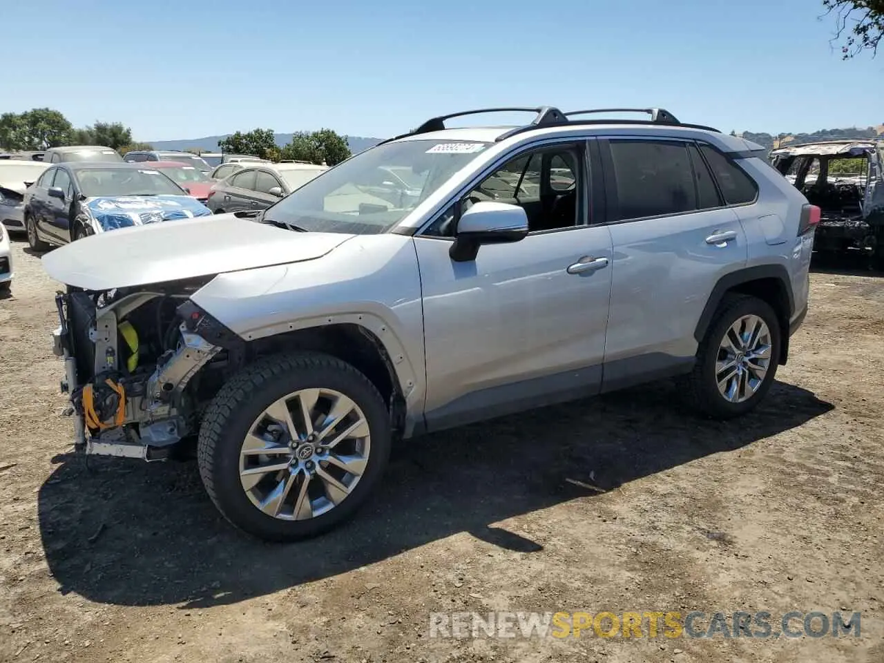 1 Photograph of a damaged car 2T3A1RFV0KW083176 TOYOTA RAV4 2019