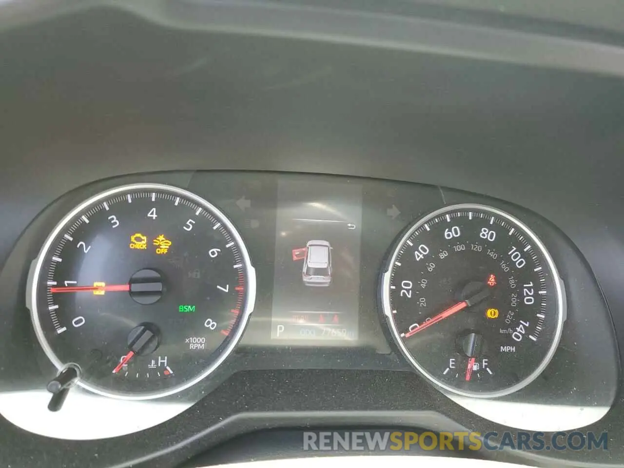 9 Photograph of a damaged car 2T3A1RFV0KW083176 TOYOTA RAV4 2019