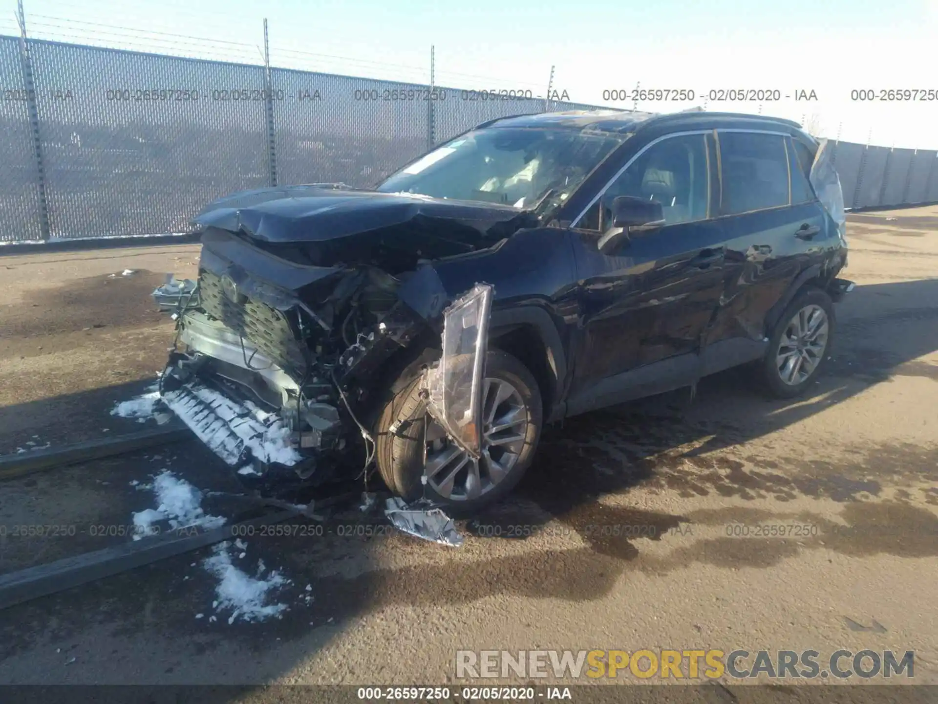 2 Photograph of a damaged car 2T3A1RFV1KC009864 TOYOTA RAV4 2019